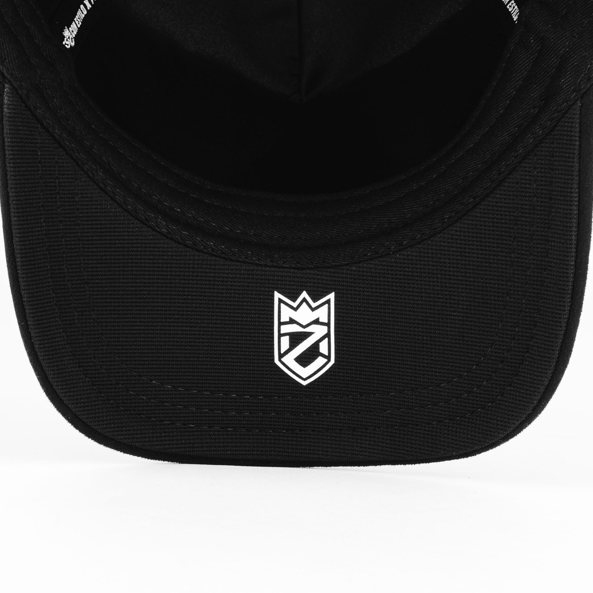 Gorra Mz Hats SD MAKING MONEY  BLACK VISOR SUEDE | Snapback Visera Semicurva