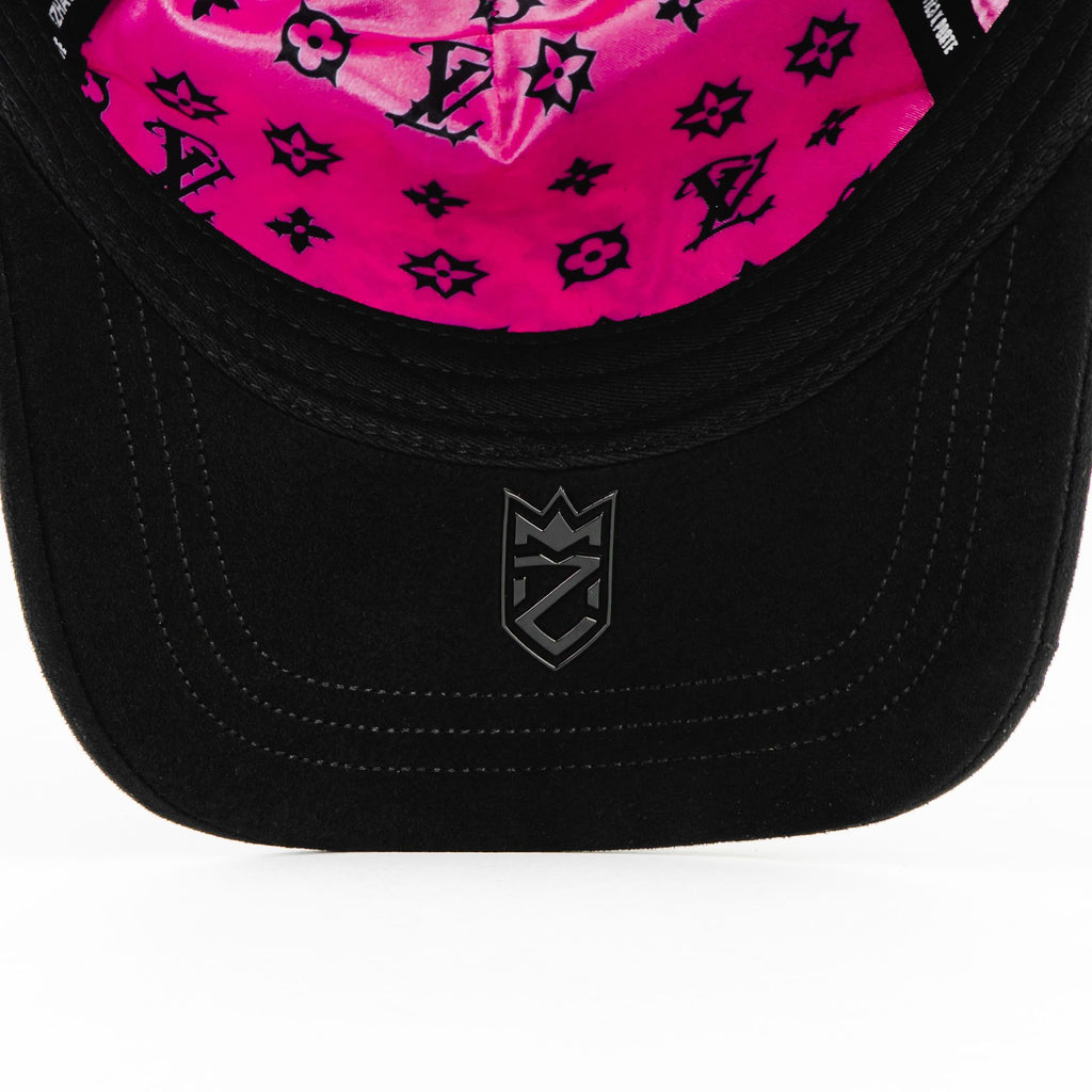 Gorra Mz Hats MURAKAMI LV BLACK | Snapback Visera Semicurva