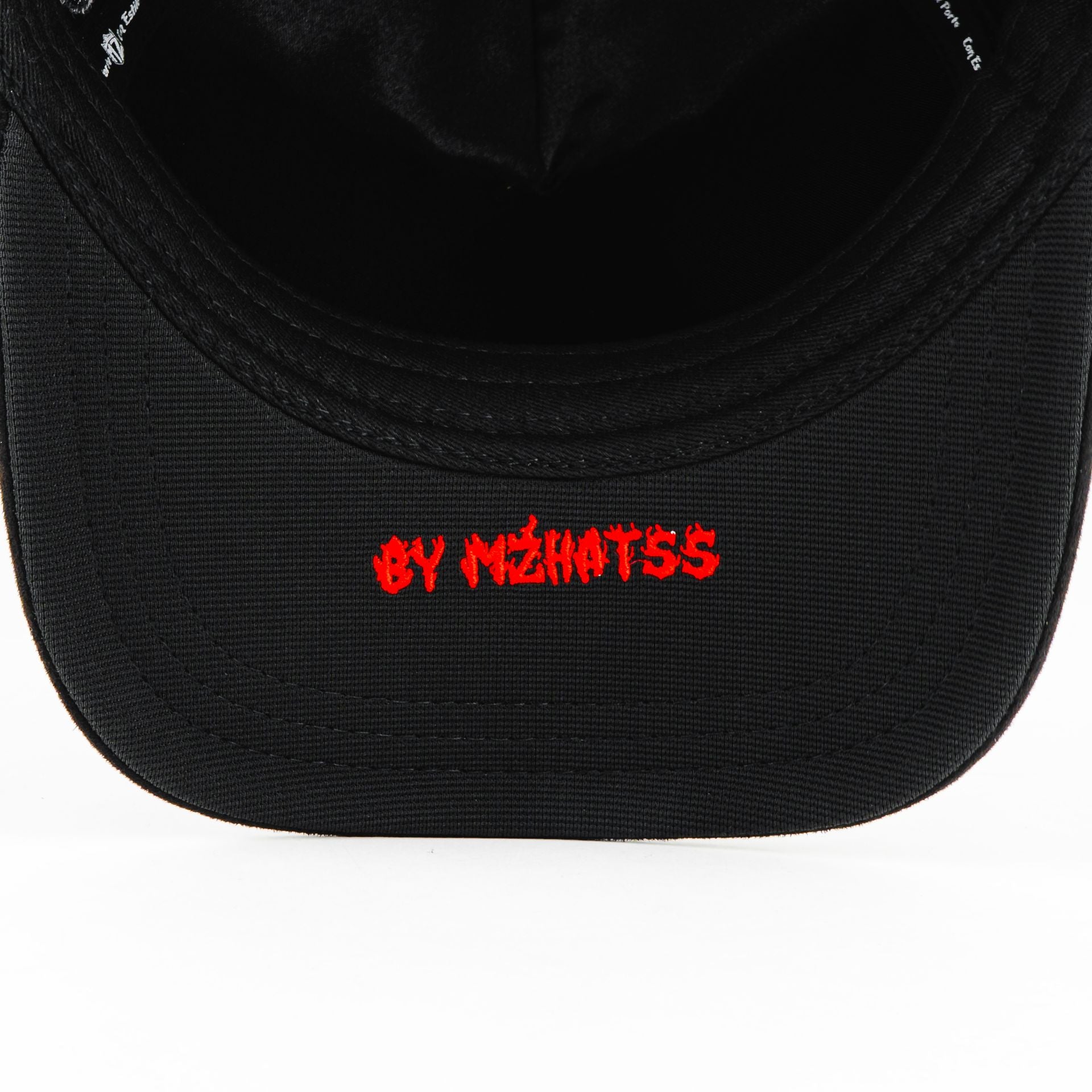Gorra Mz Hats NY COOKIES BLACK VISOR SUEDE | Snapback Visera Semicurva