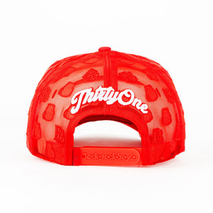 Gorra 31 Hats BACKPACK LA MOCHILA RED | Snapback Visera Curva