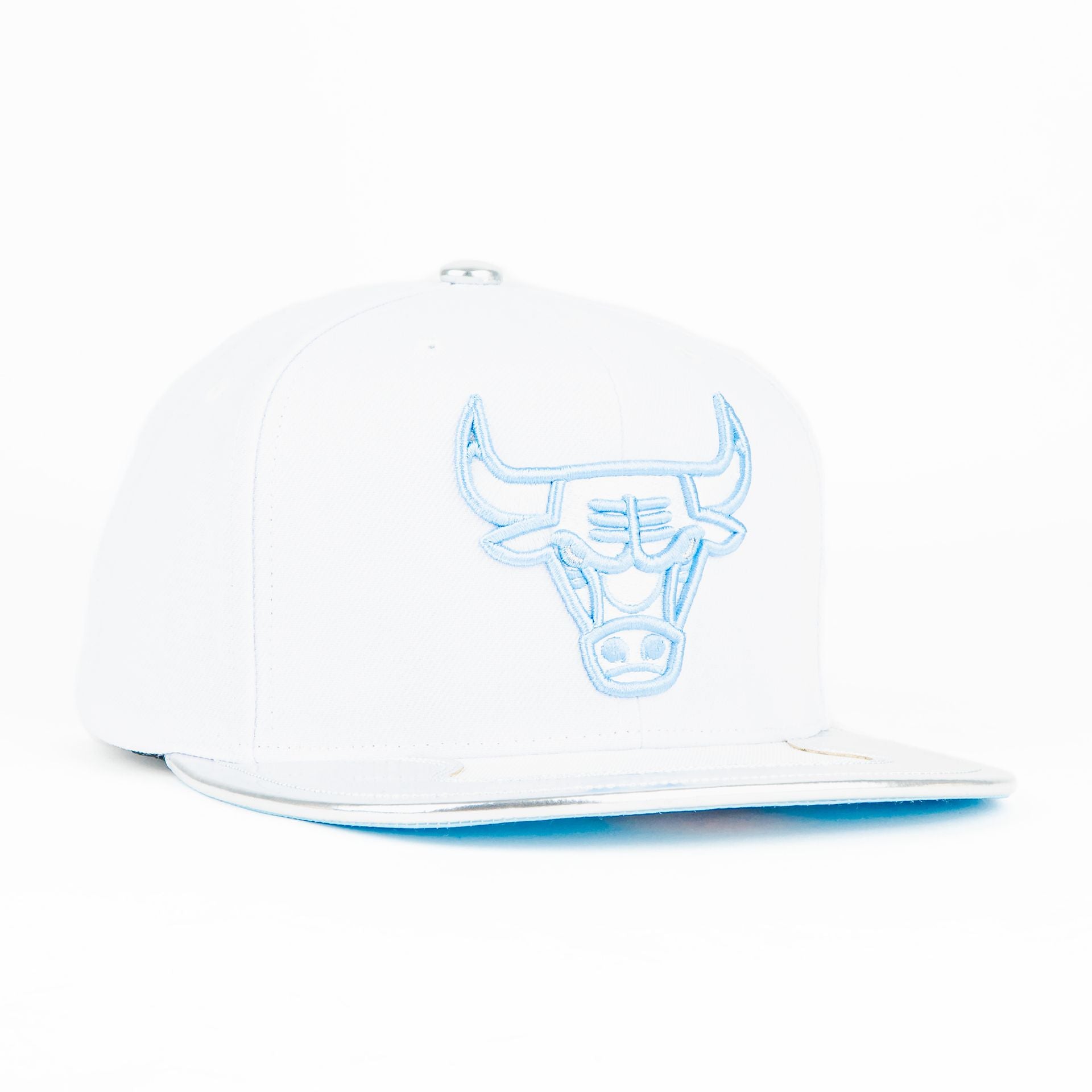 Gorra Mitchell&Ness BULLS DAY 11 WHITE | Snapback Visera Plana
