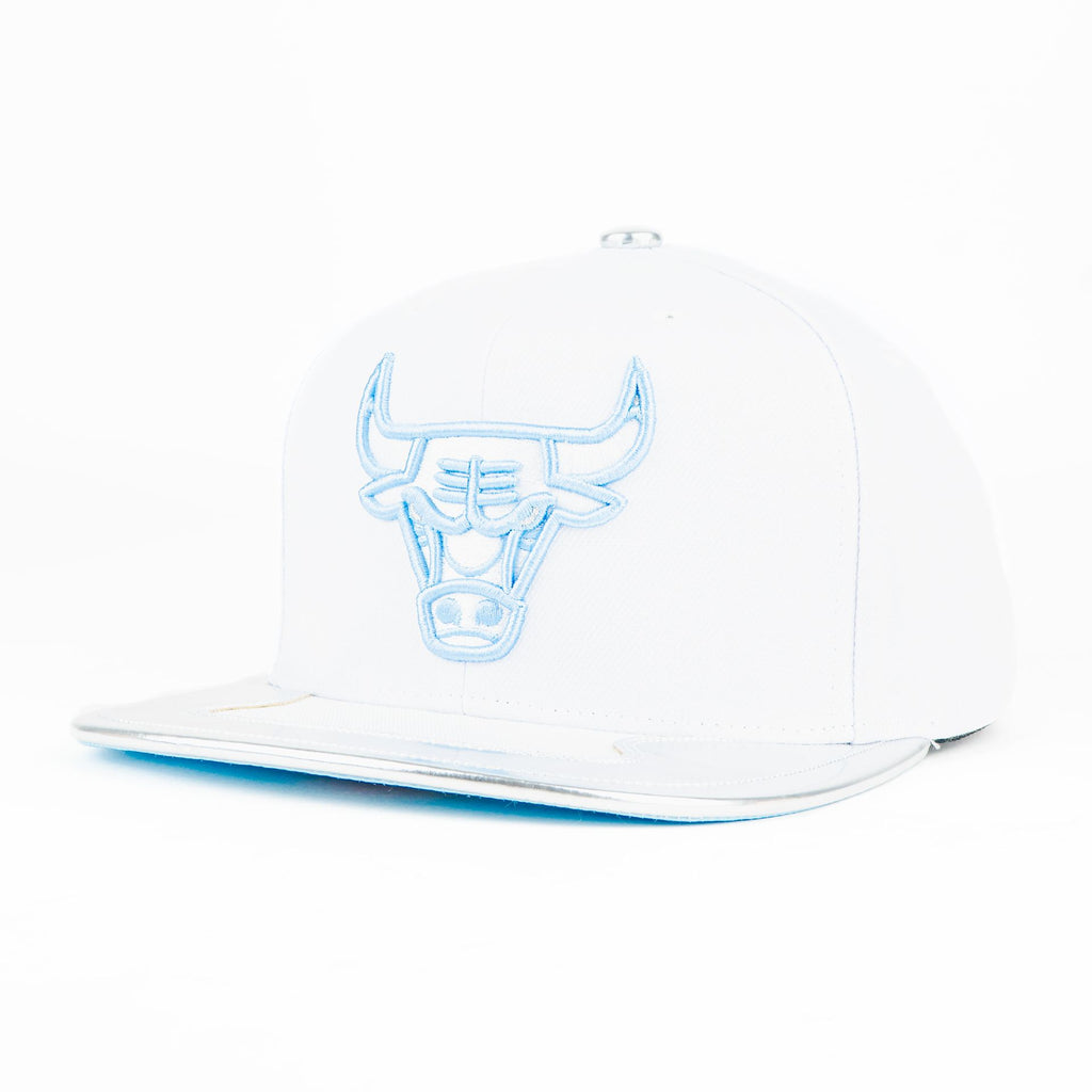 Gorra Mitchell&Ness BULLS DAY 11 WHITE | Snapback Visera Plana