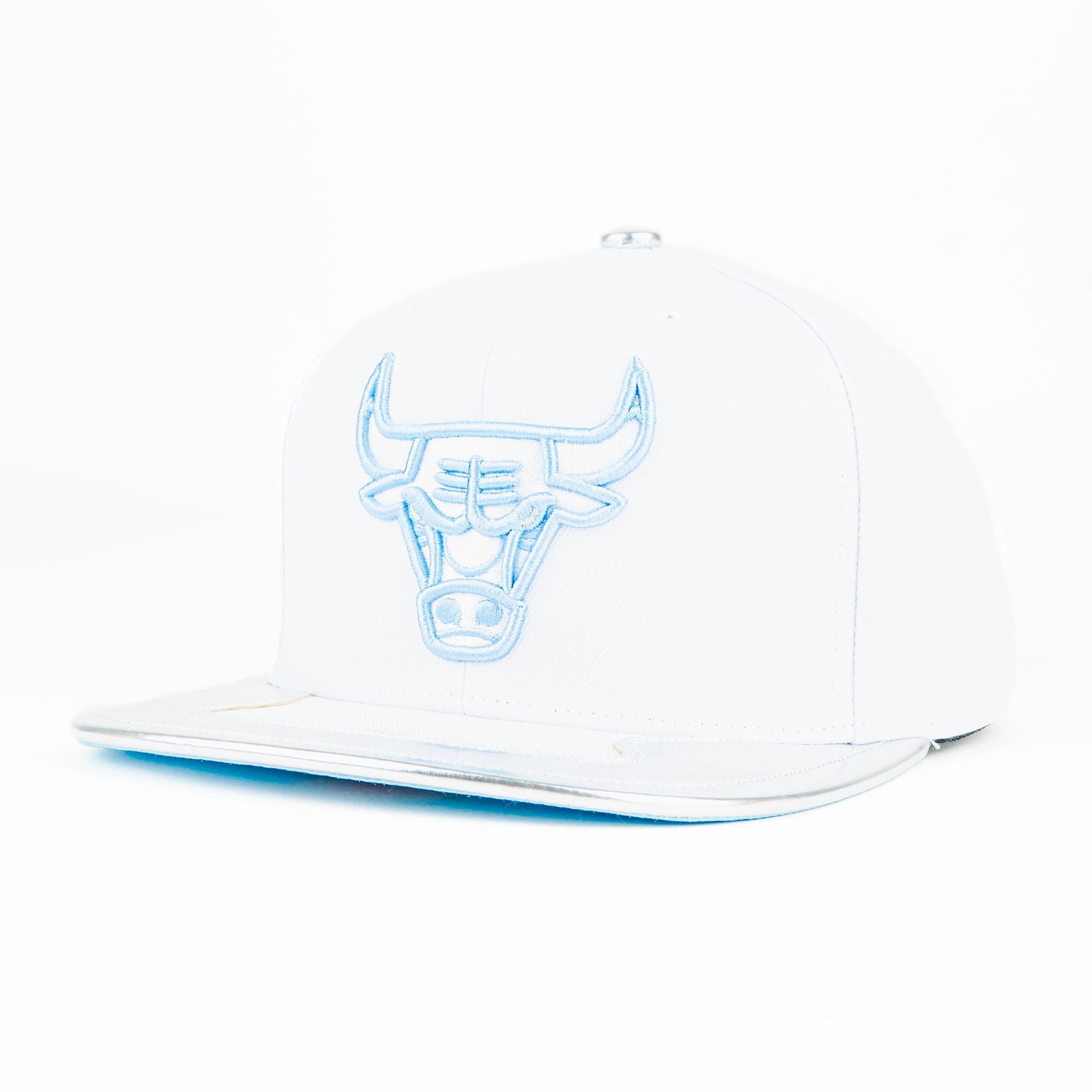 Gorra Mitchell&Ness BULLS DAY 11 WHITE | Snapback Visera Plana