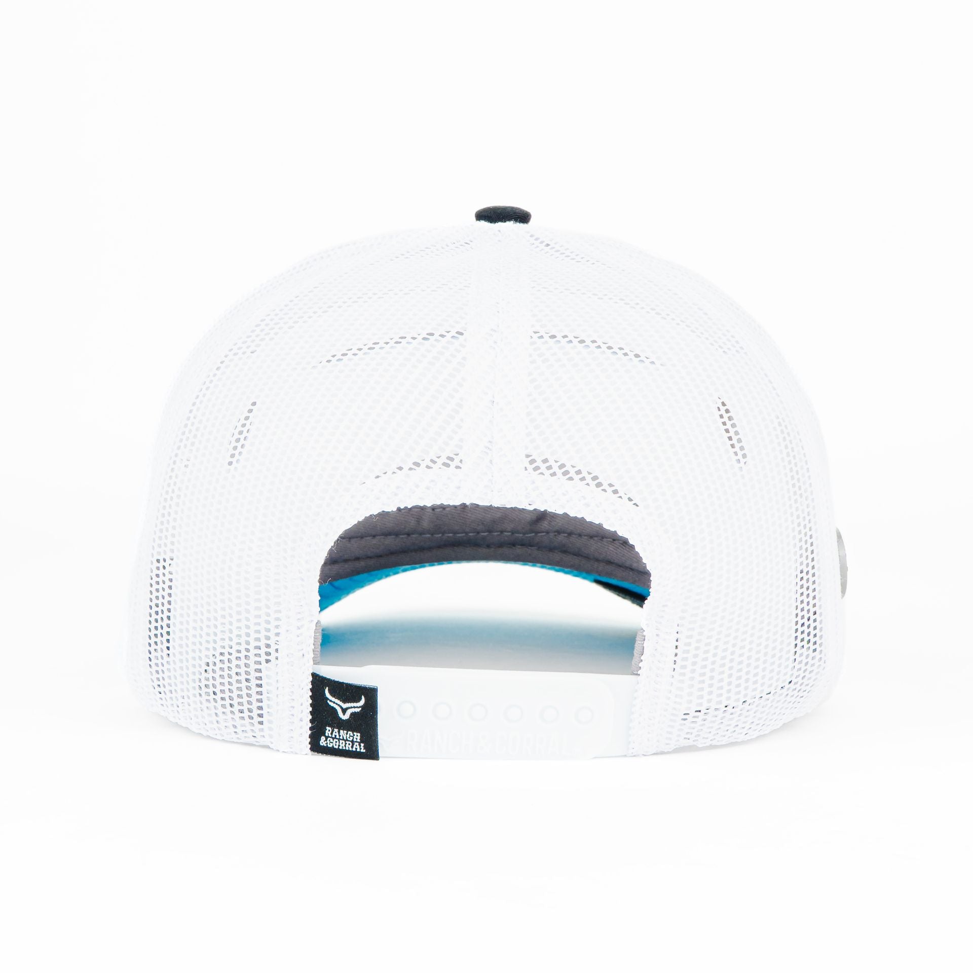 Gorra Ranch&Corral GANADERO 03 BRAHAMAN BLK/BLUE | Snapback Visera Curva