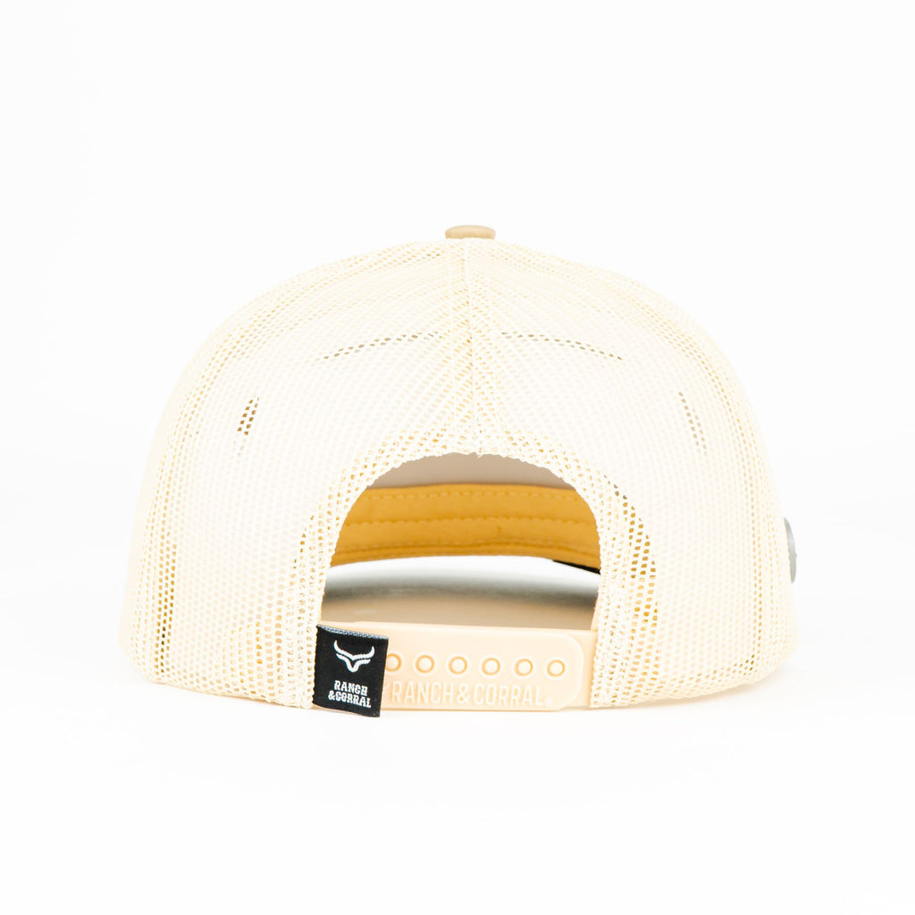 Gorra Ranch&Corral ESPECIAL AGRICULTURE 2 BEIGE/GREY | Snapback Visera Curva