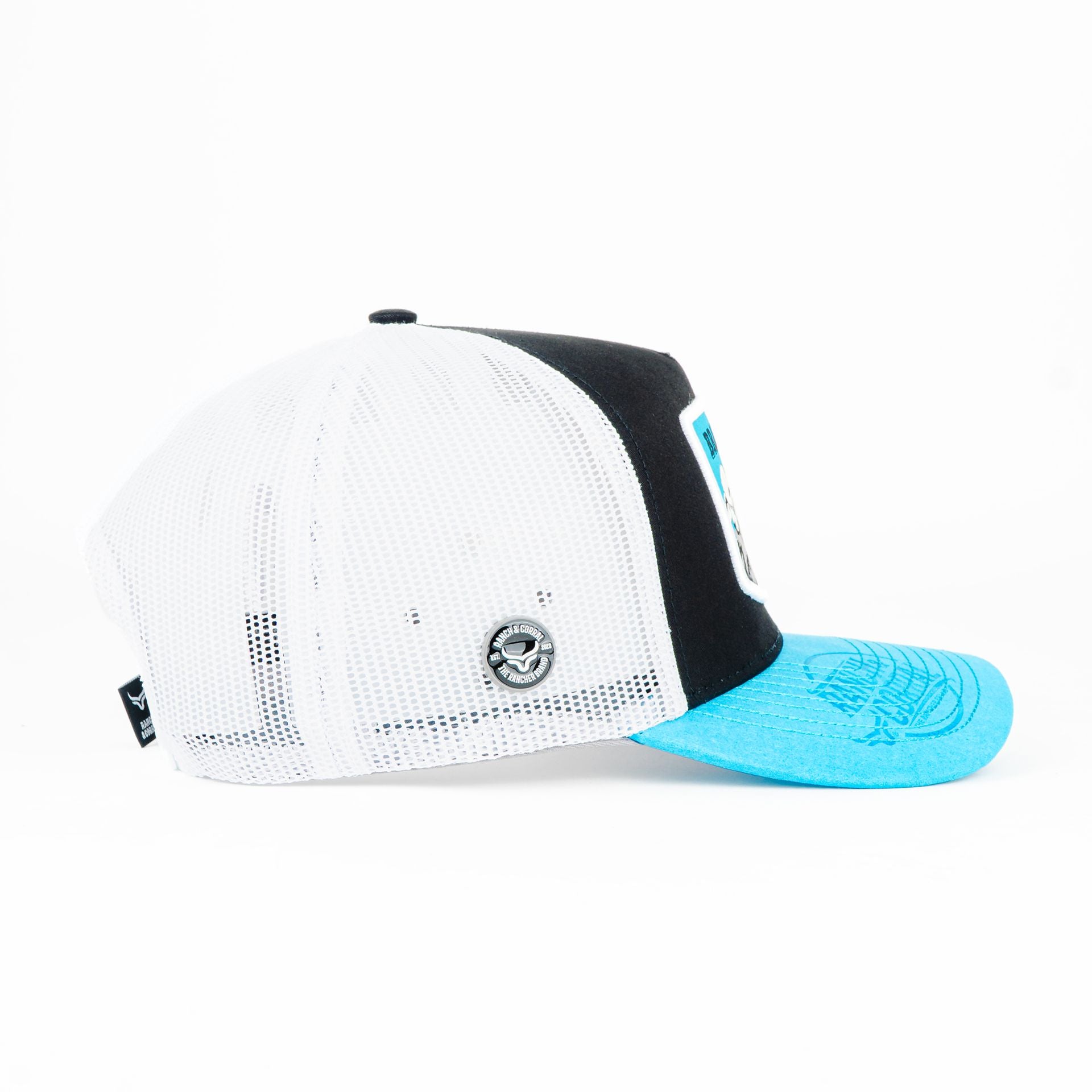 Gorra Ranch&Corral GANADERO 03 BRAHAMAN BLK/BLUE | Snapback Visera Curva