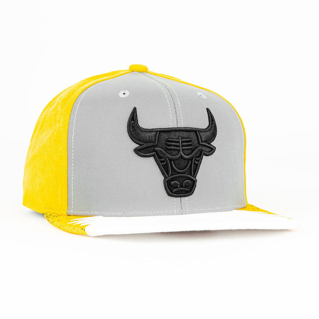 Gorra Mitchell&Ness BULLS DAY 5 YELL/WHT | Snapback Visera Plana