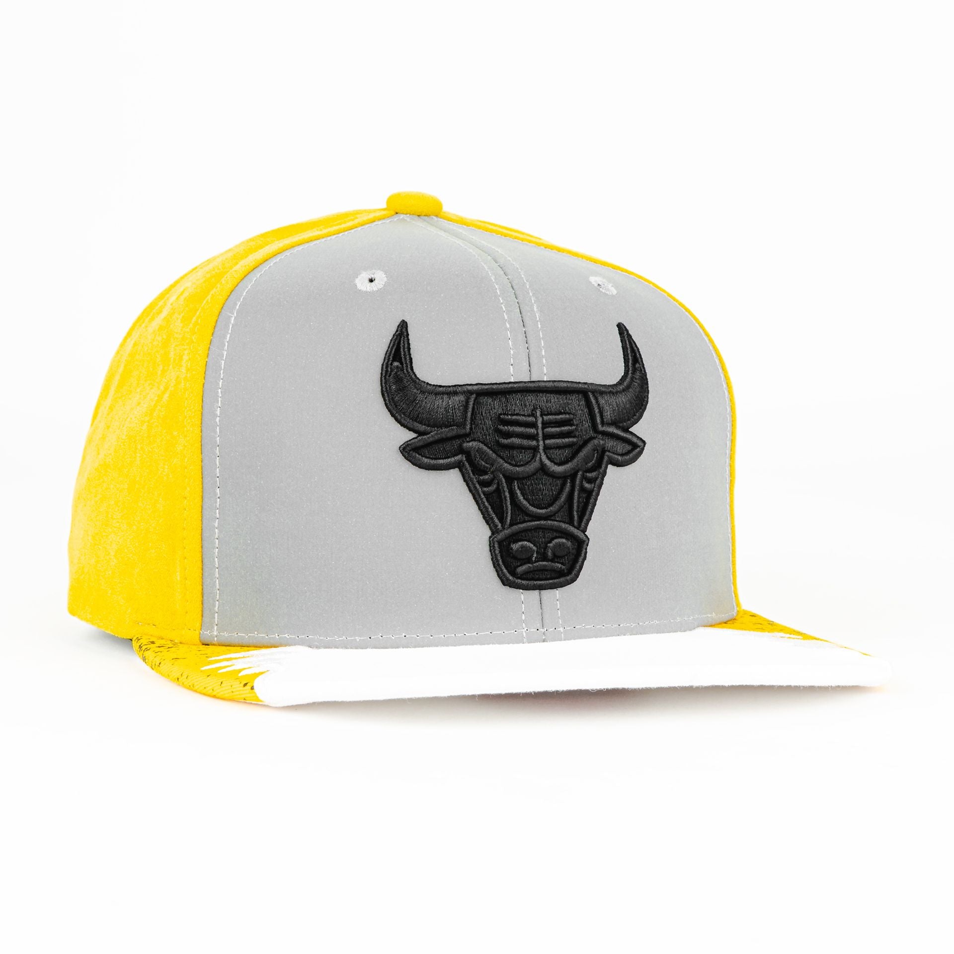 Gorra Mitchell&Ness BULLS DAY 5 YELL/WHT | Snapback Visera Plana