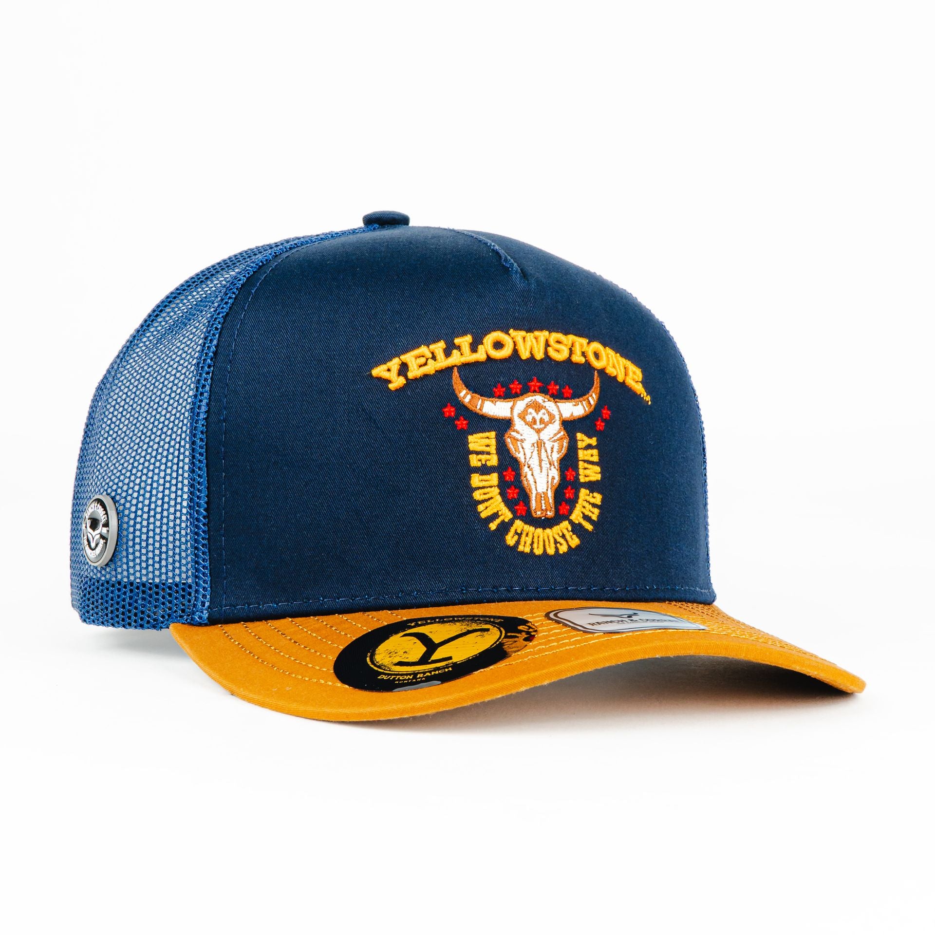 Gorra Ranch&Corral YELLOWSTONE 23 NVY/COPPER | Snapback Visera Curva