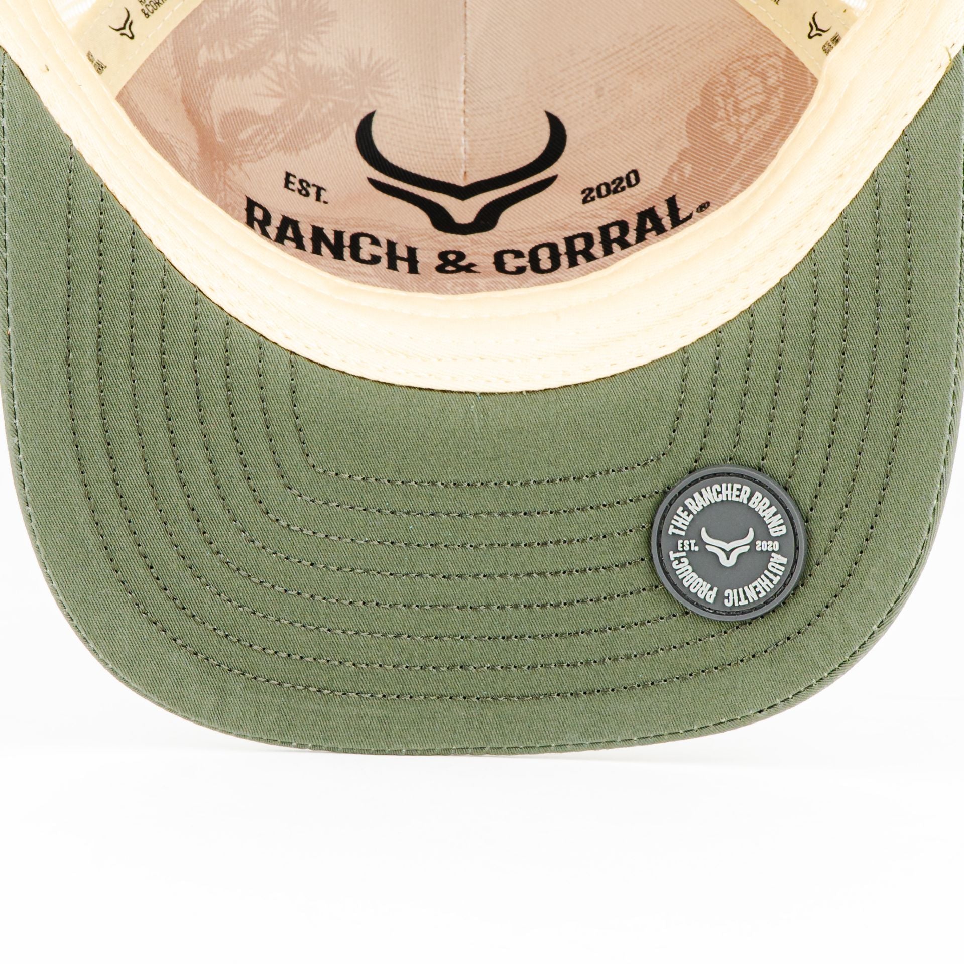 Gorra Ranch&Corral ESPECIAL AGRICULTURE 2 BEIGE/GREY | Snapback Visera Curva
