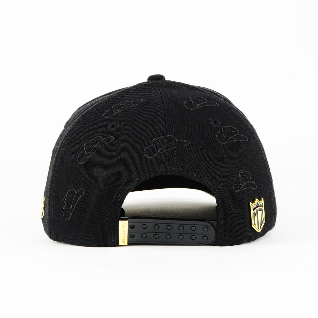 Gorra Mz Hats ROLEX DAYTONA BLK VISOR SUEDE | Snapback Visera Semicurva