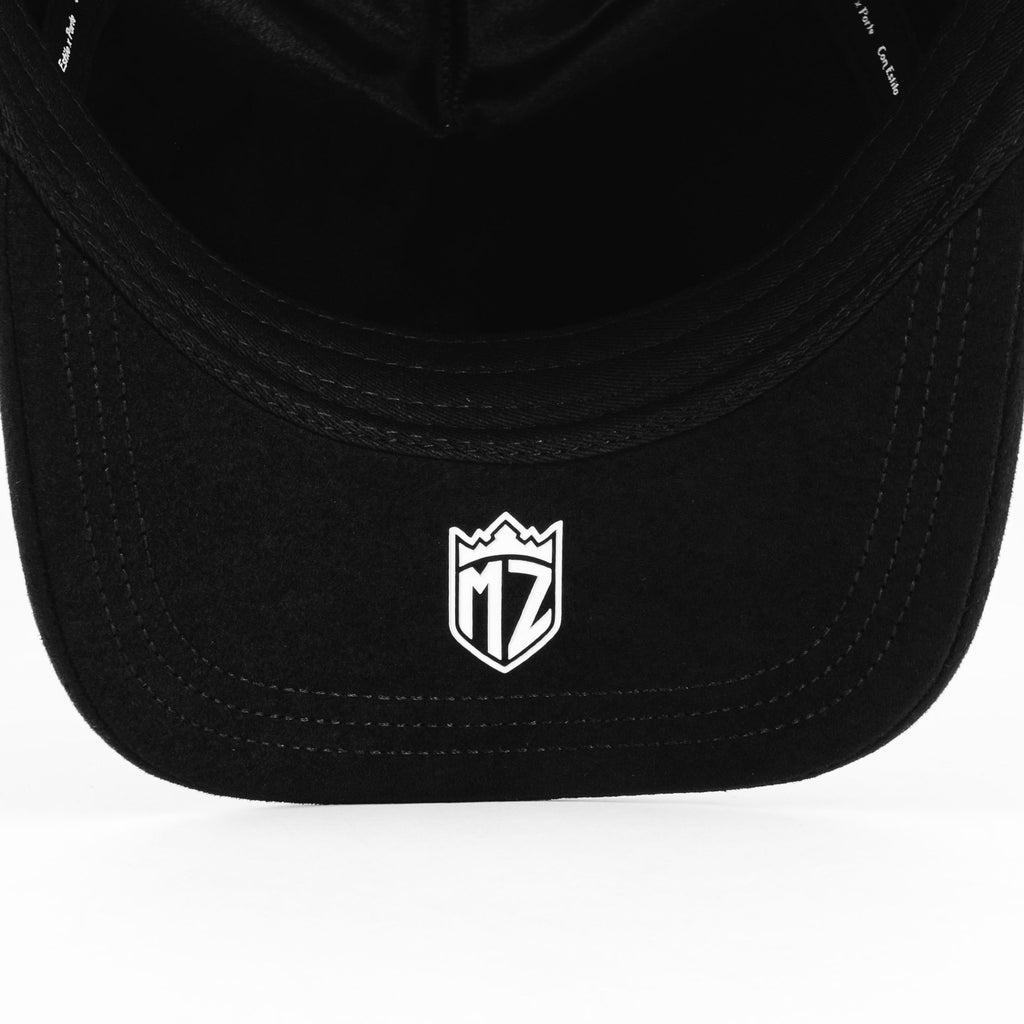 Gorra Mz Hats EL GALLERO CRYSTAL BLK | Snapback Visera Semicurva