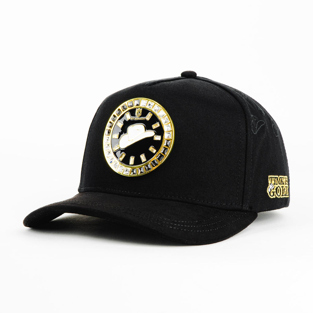 Gorra Mz Hats ROLEX DAYTONA BLK VISOR SUEDE | Snapback Visera Semicurva