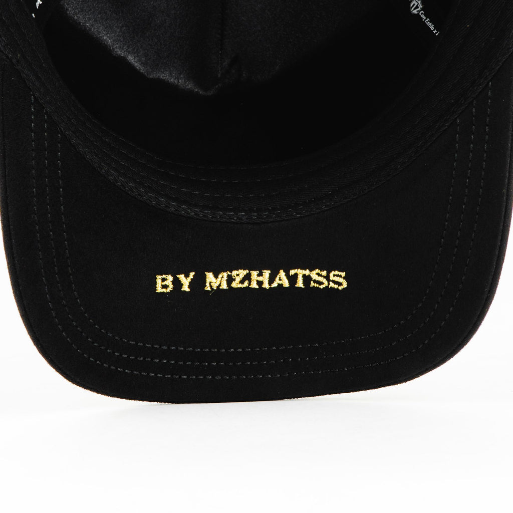 Gorra Mz Hats ROLEX DAYTONA BLK VISOR SUEDE | Snapback Visera Semicurva