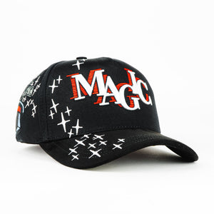 Gorra Gallo Fino FINO MAGIC BLACK | Snapback Visera Semicurva