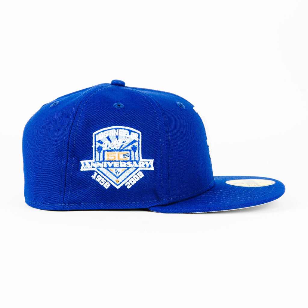 Gorra New Era DODGERS 50TH ROY | CERRADA Visera Plana