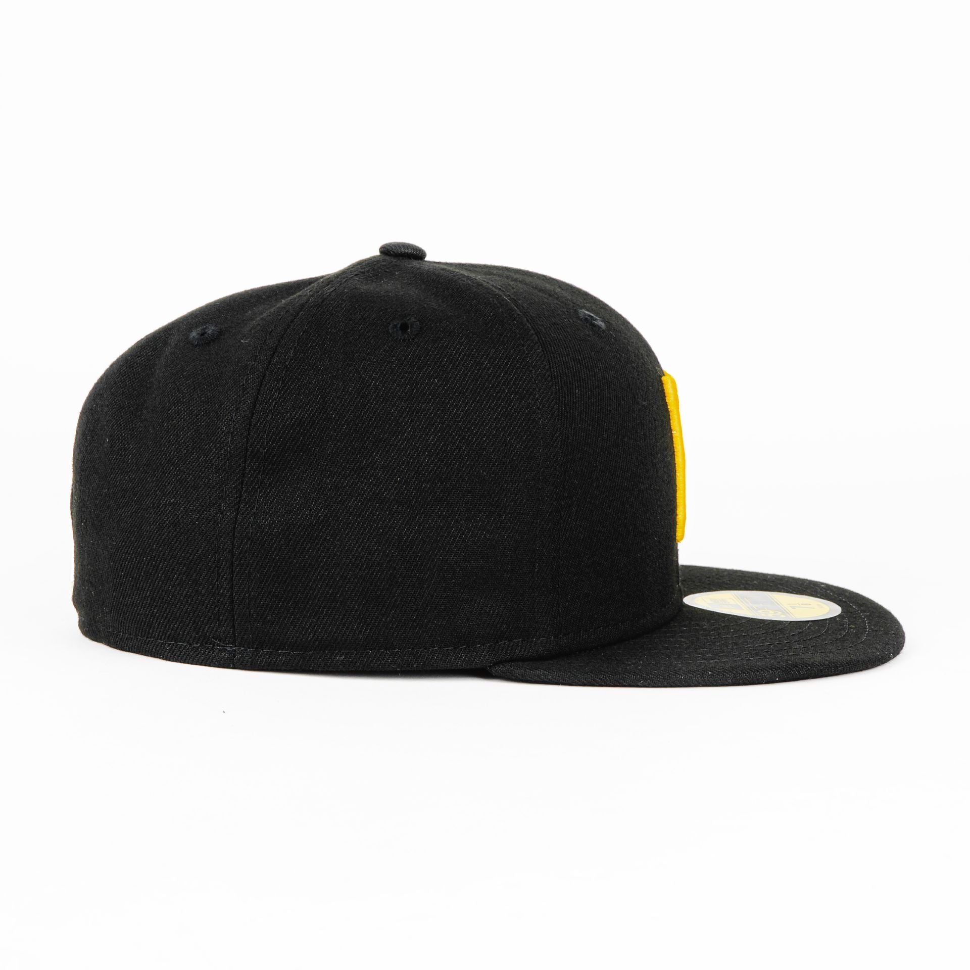 Gorra New Era PIRATES BASIC BLK/YEL | CERRADA Visera Plana