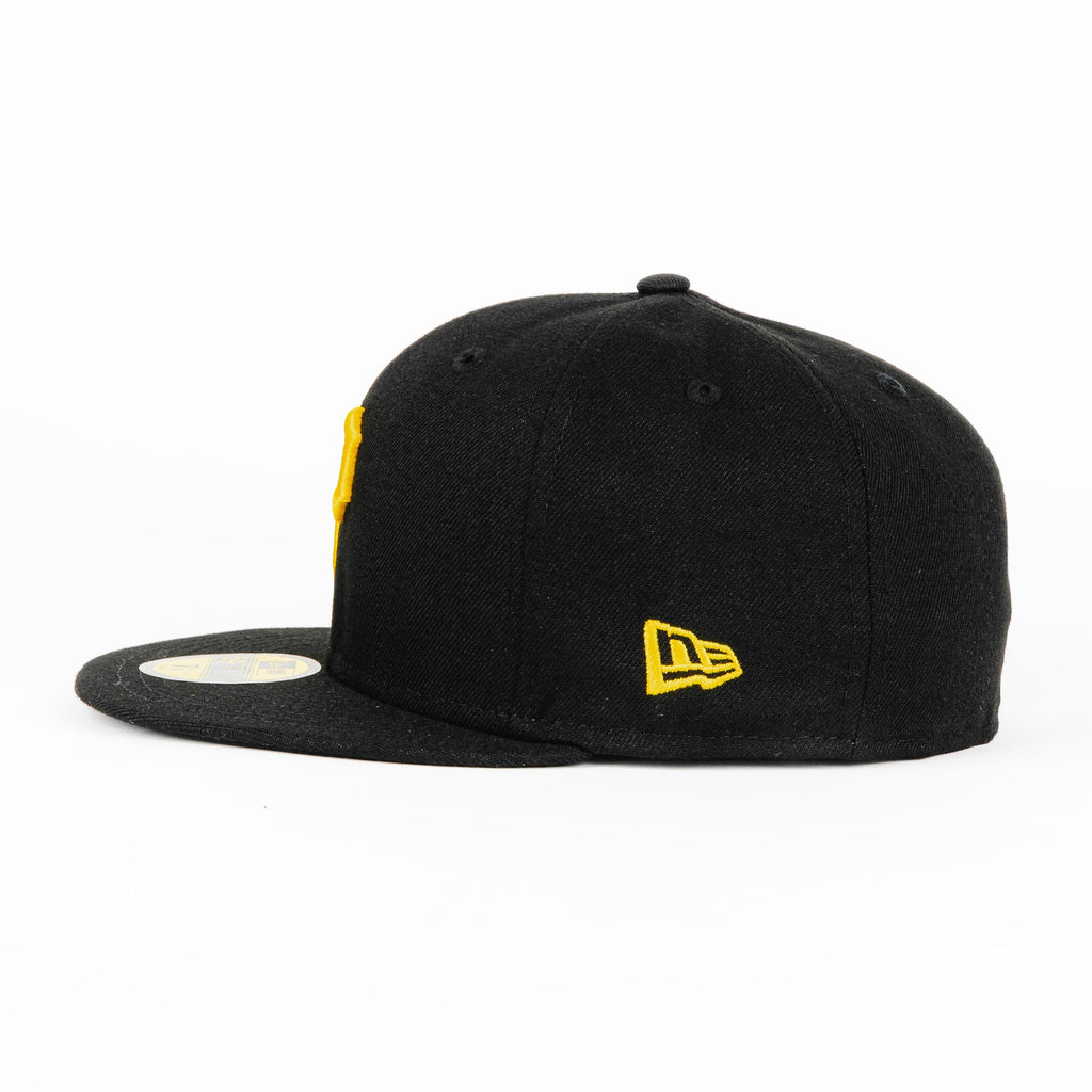 Gorra New Era PIRATES BASIC BLK/YEL | CERRADA Visera Plana