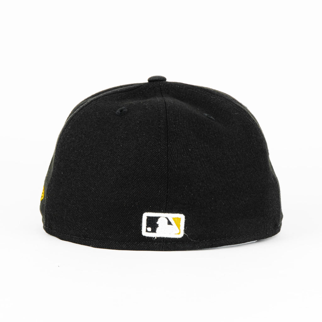 Gorra New Era PIRATES BASIC BLK/YEL | CERRADA Visera Plana
