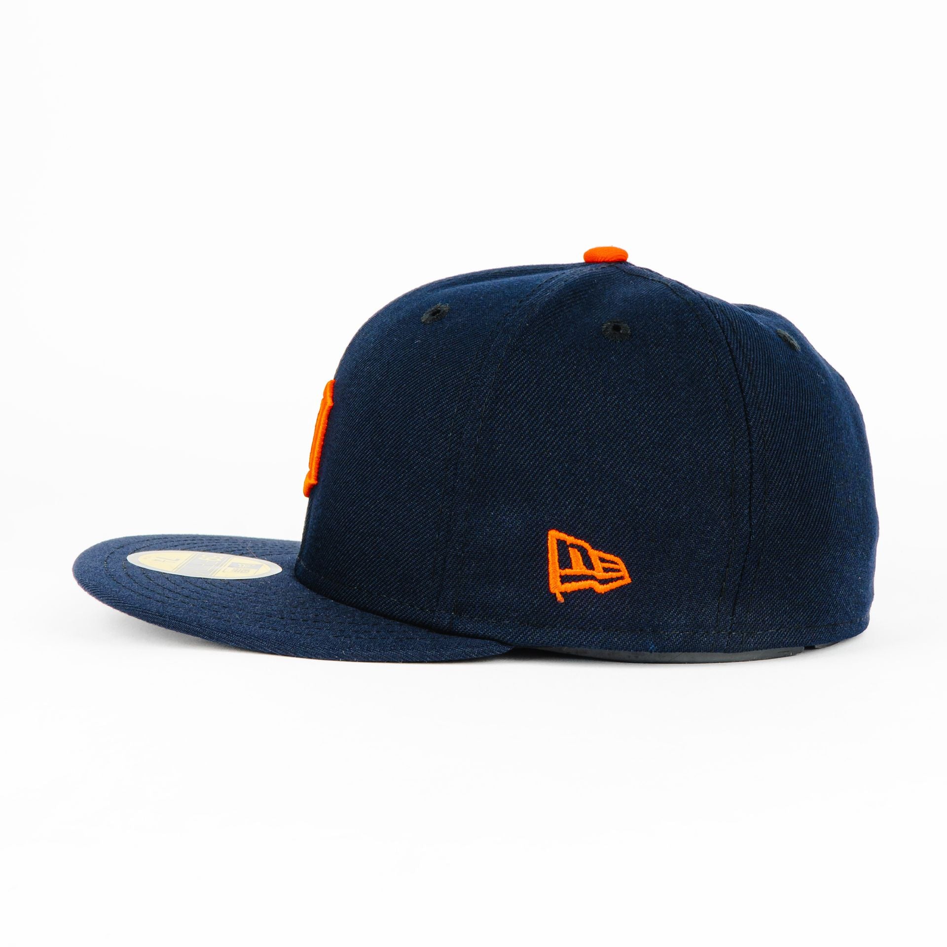 Gorra New Era TIGERS BASIC NAVY/ORG | CERRADA Visera Plana