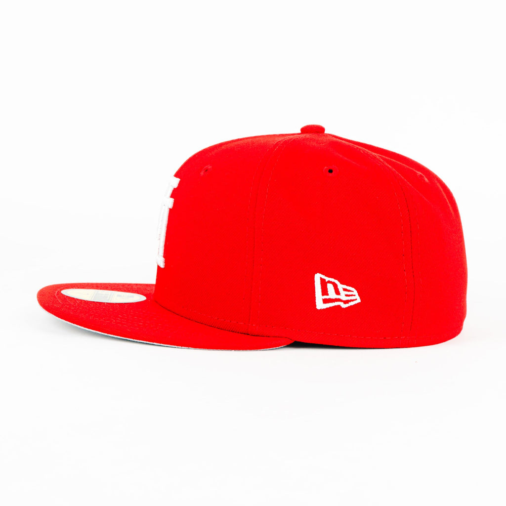 Gorra New Era DODGERS 40ANNI RED/WHT | CERRADA Visera Plana
