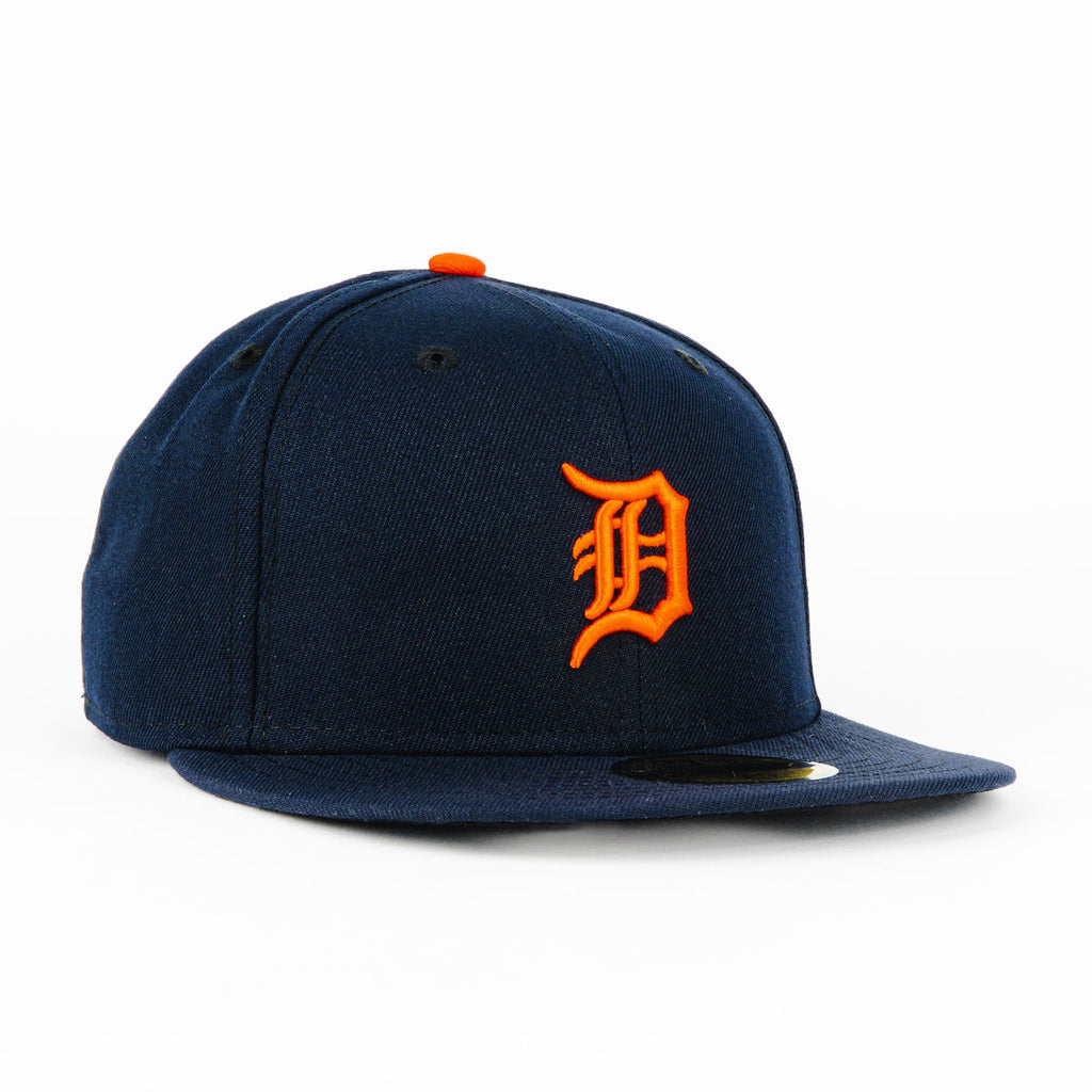Gorra New Era TIGERS BASIC NAVY/ORG | CERRADA Visera Plana