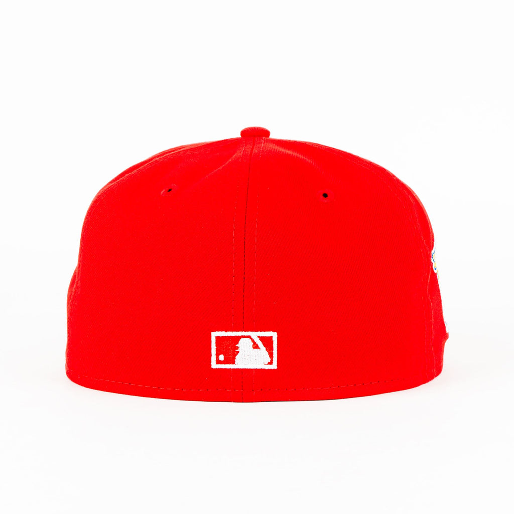 Gorra New Era DODGERS 40ANNI RED/WHT | CERRADA Visera Plana