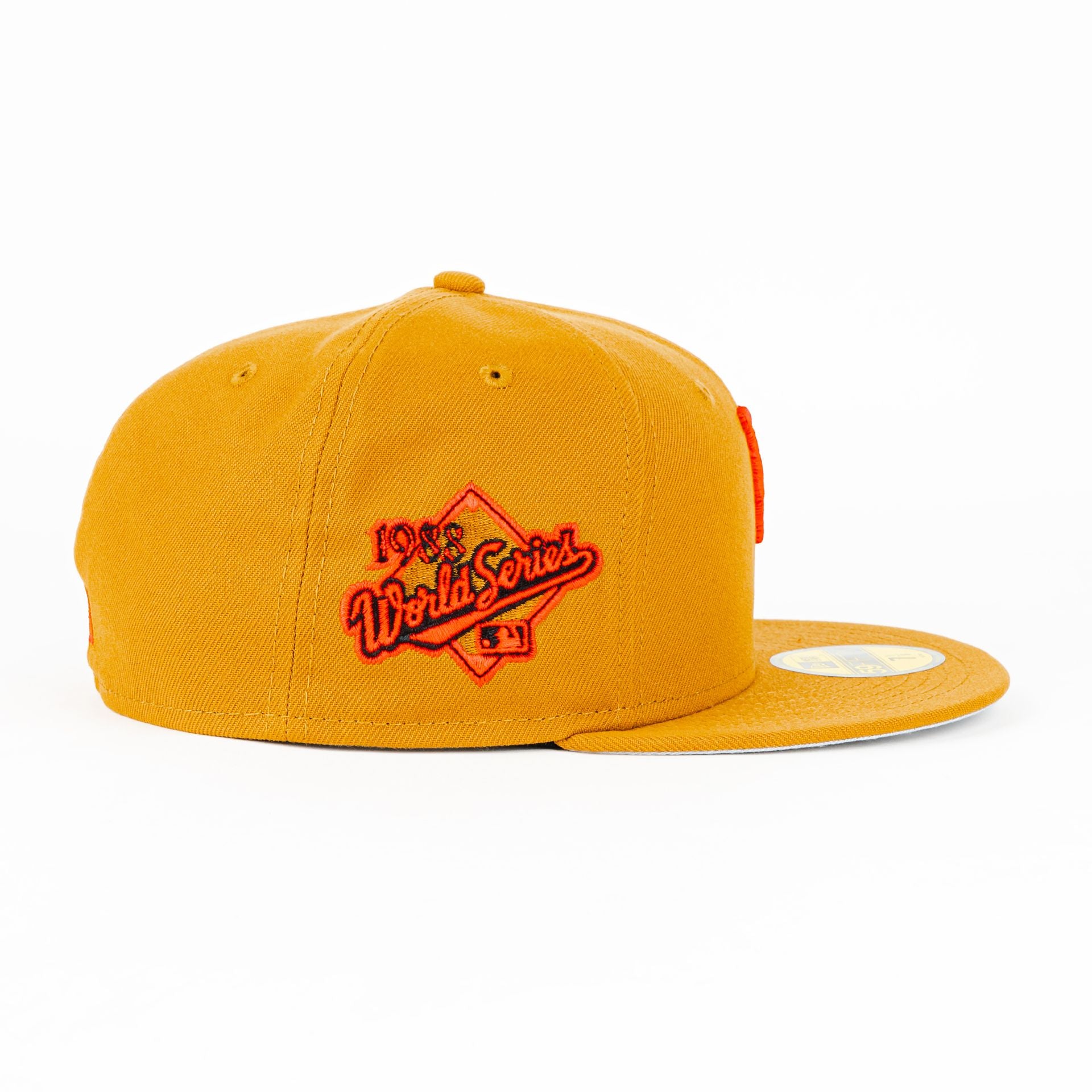 Gorra New Era DODGERS WS 1988 CAMEL | CERRADA Visera Plana