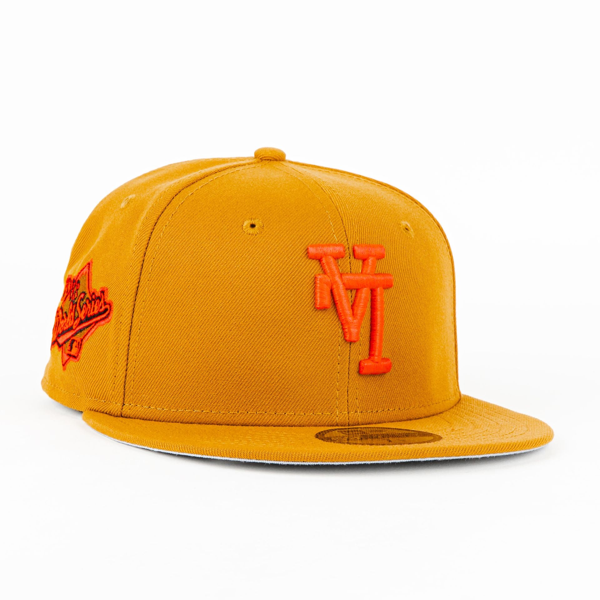 Gorra New Era DODGERS WS 1988 CAMEL | CERRADA Visera Plana