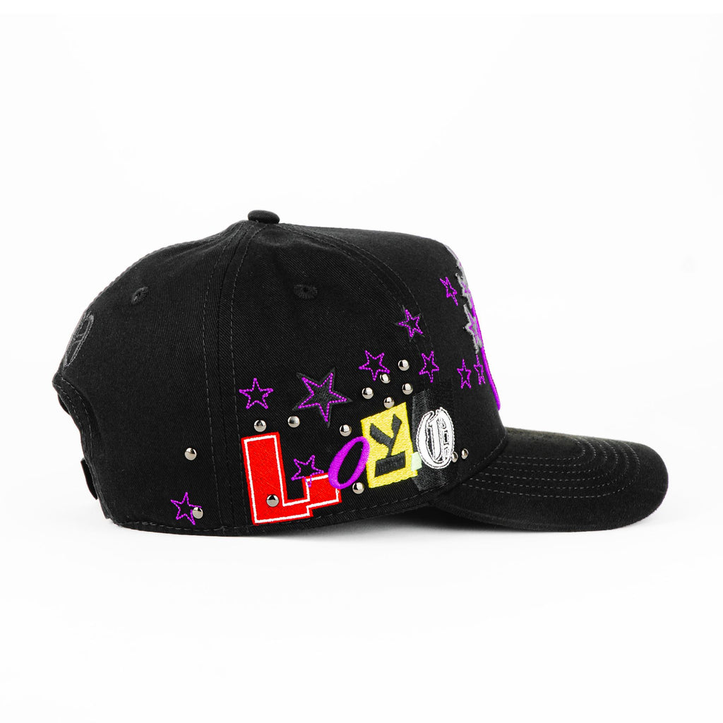Gorra JC Hats NETON VEGA LOCO BLK | Snapback Visera Semicurva