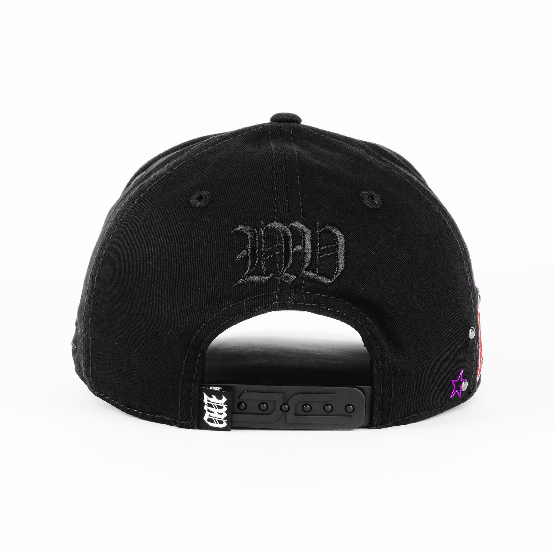 Gorra JC Hats NETON VEGA LOCO BLK | Snapback Visera Semicurva