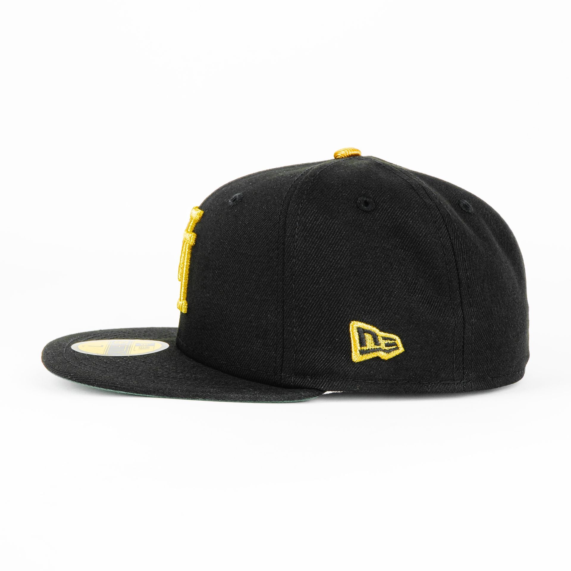 Gorra New Era DODGERS 100TH BLK/GOLD | CERRADA Visera Plana