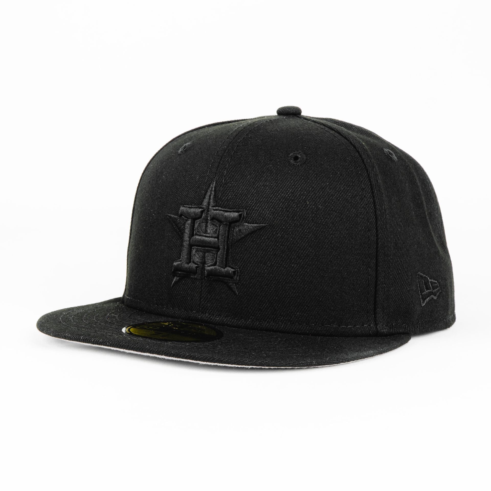Gorra New Era ASTROS BASIC ALL BLACK | CERRADA Visera Plana