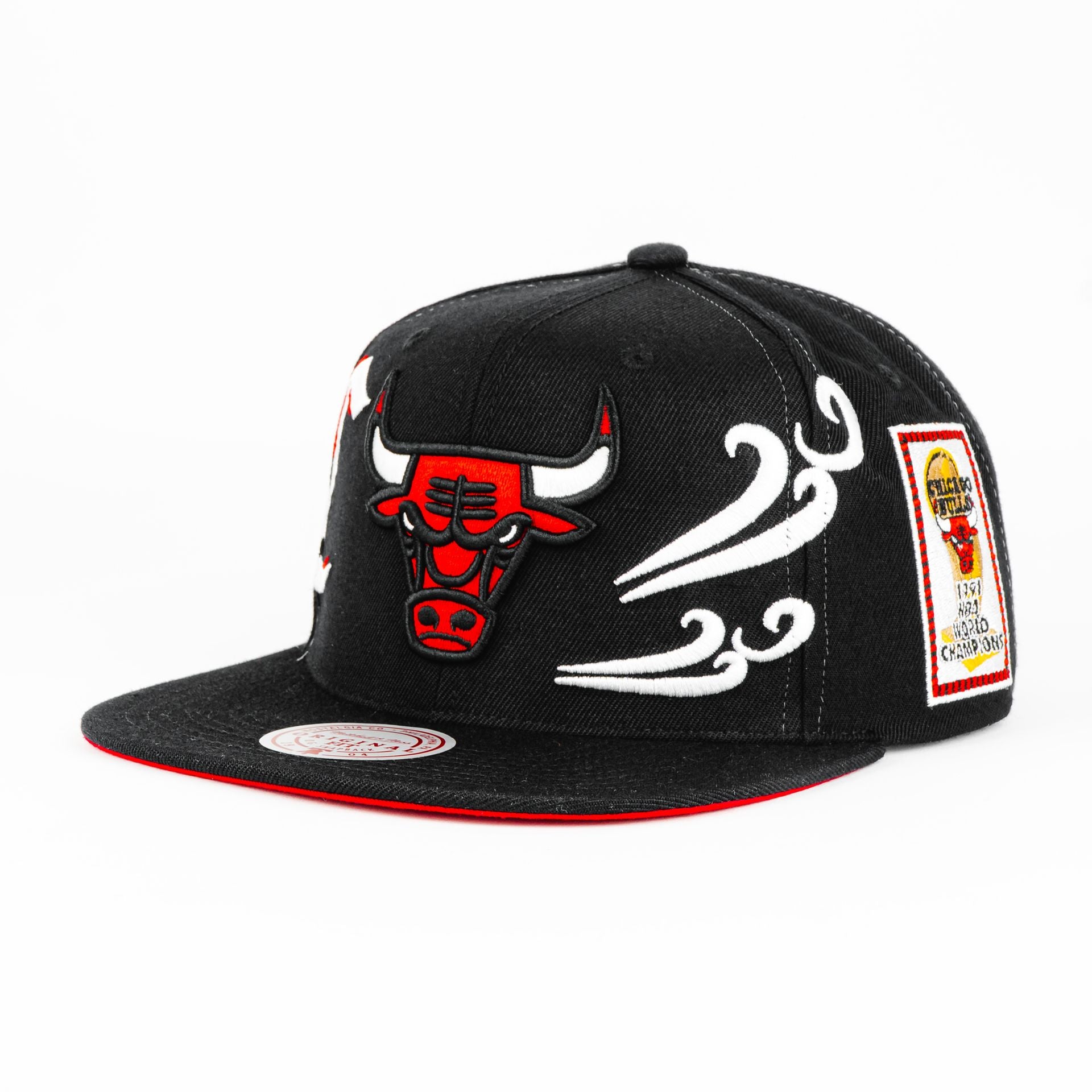 Gorra Mitchell&Ness BULLS MY TOWNS BLACK | Snapback Visera Plana