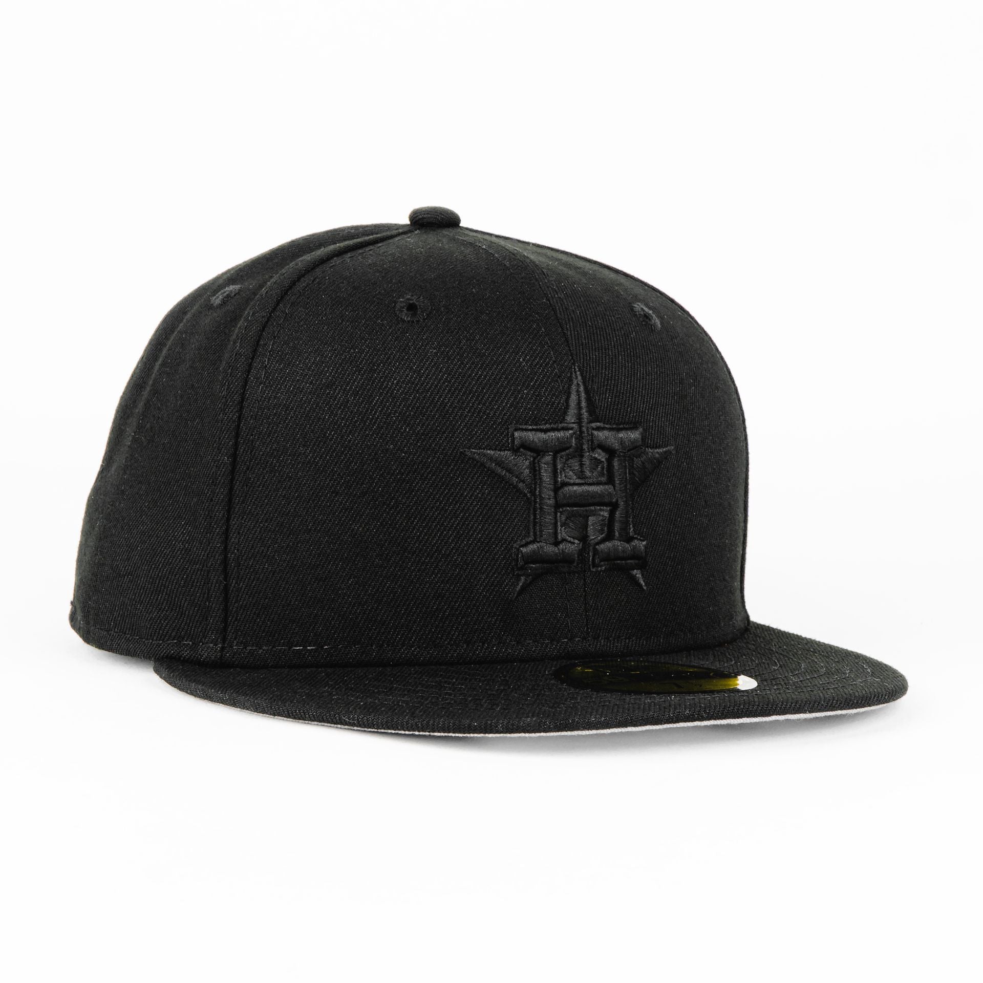 Gorra New Era ASTROS BASIC ALL BLACK | CERRADA Visera Plana