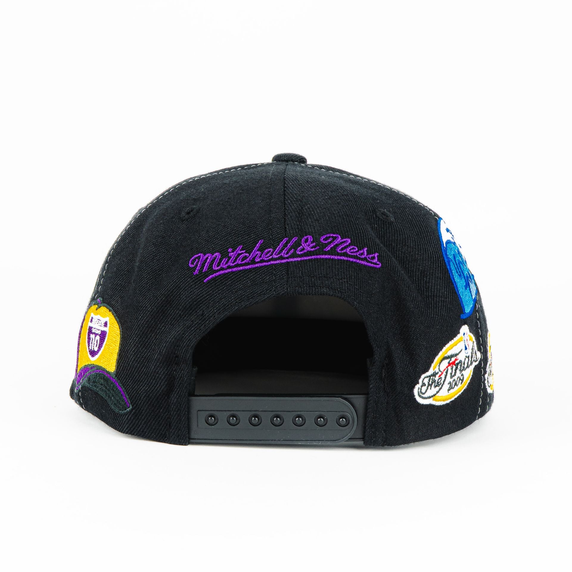 Gorra Mitchell&Ness LAKERS MY TOWNS BLACK | Snapback Visera Plana