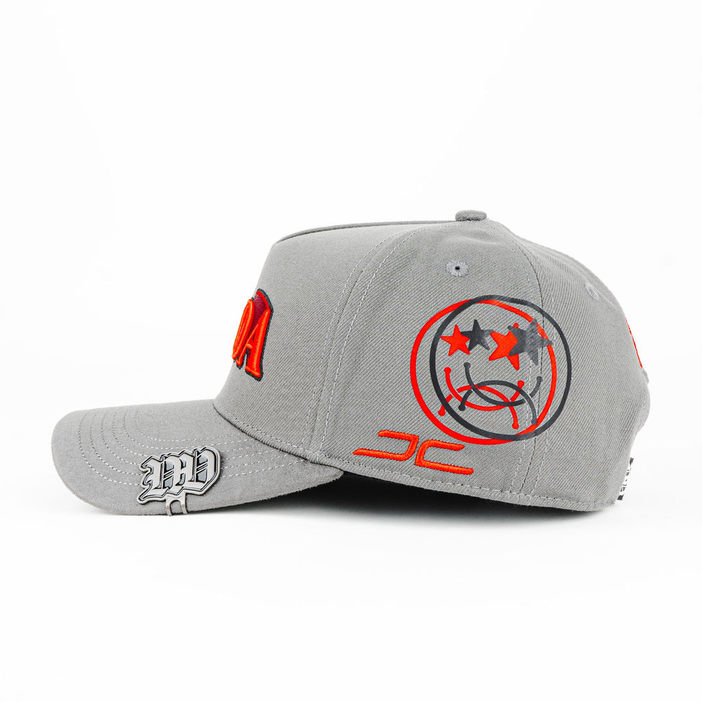Gorra JC Hats NETON VEGA LINDA GREY | Snapback Visera Semicurva