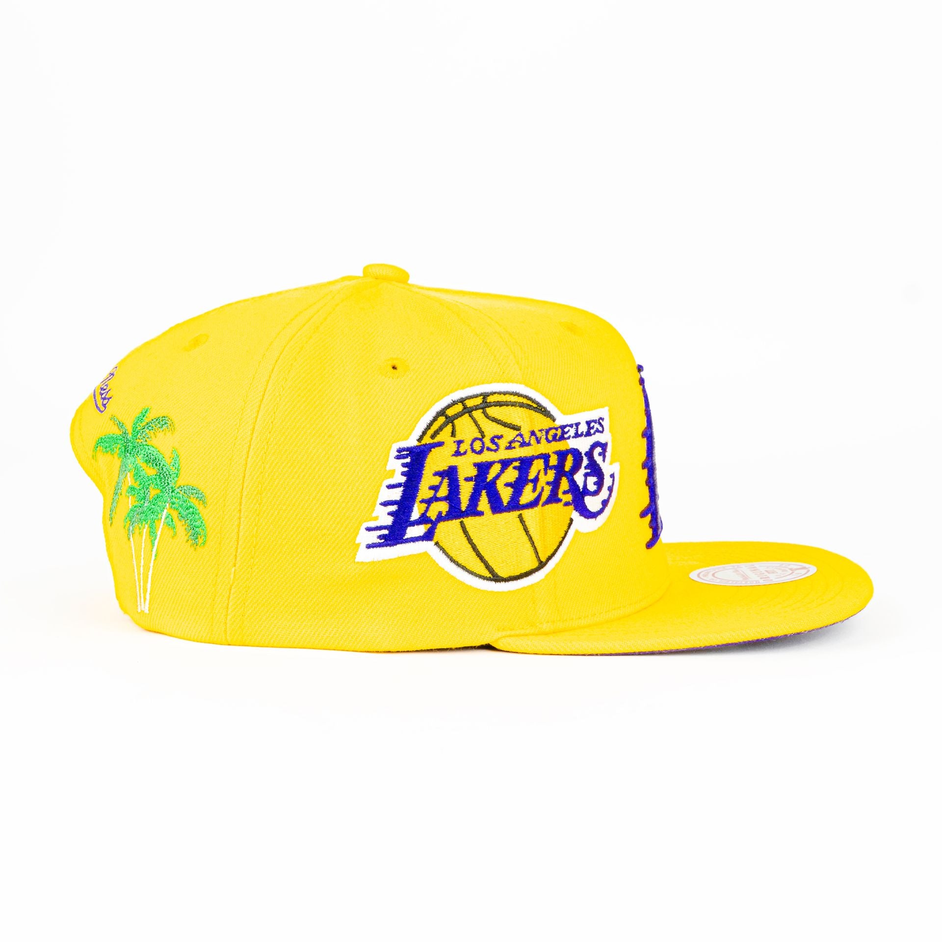 Gorra Mitchell&Ness LAKERS CHAMP PATCH GOLD | Snapback Visera Plana