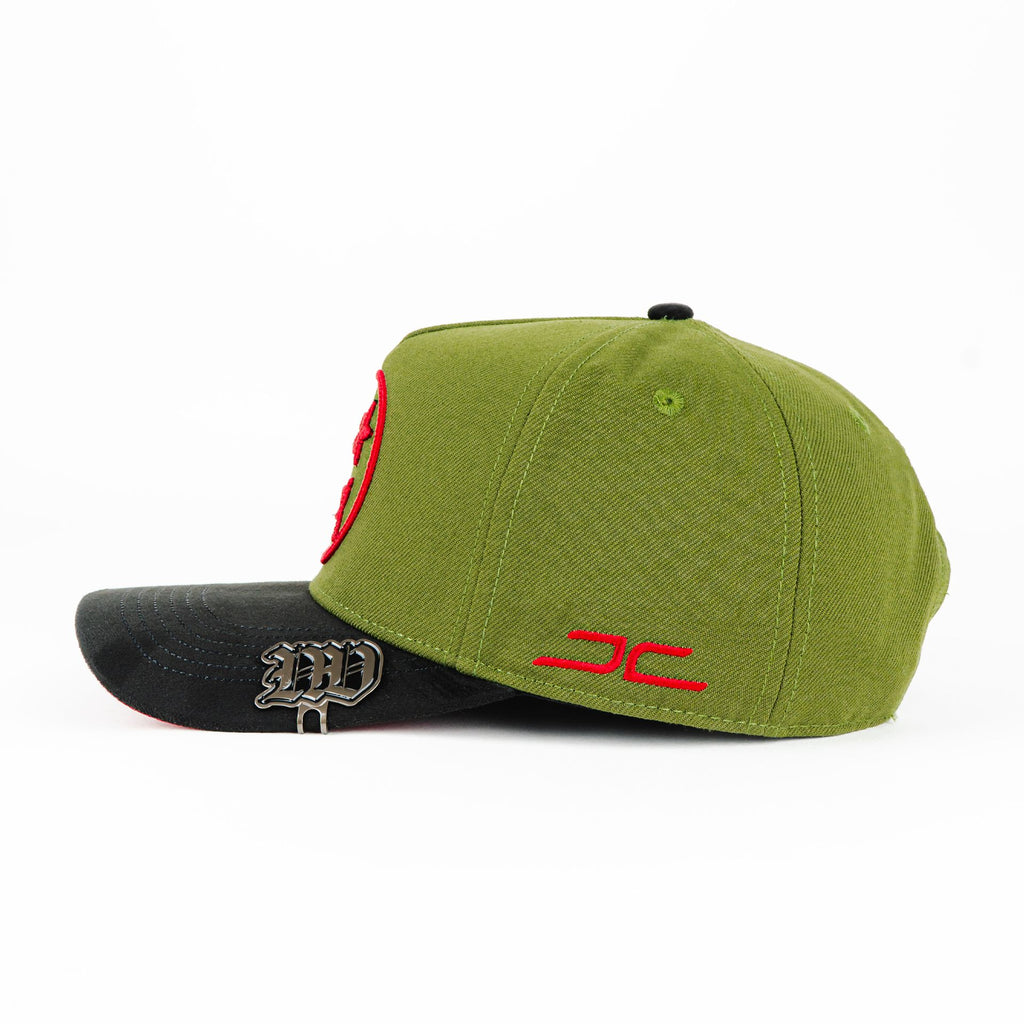 Gorra JC Hats NETON VEGA MELDAY GREEN | Snapback Visera Semicurva
