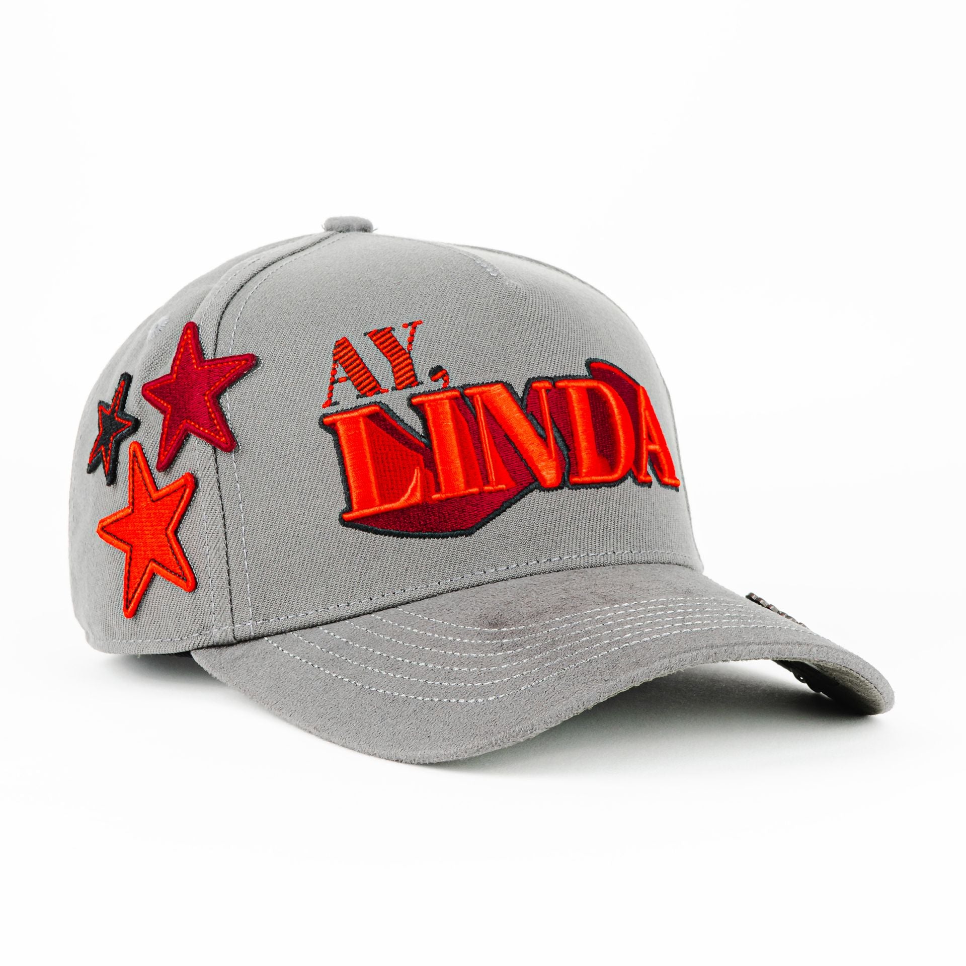 Gorra JC Hats NETON VEGA LINDA GREY | Snapback Visera Semicurva