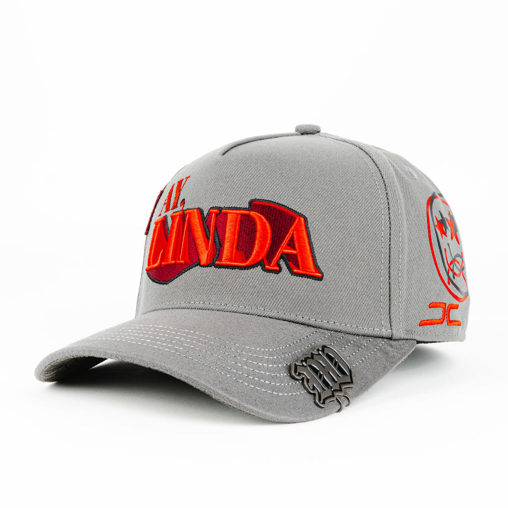 Gorra JC Hats NETON VEGA LINDA GREY | Snapback Visera Semicurva