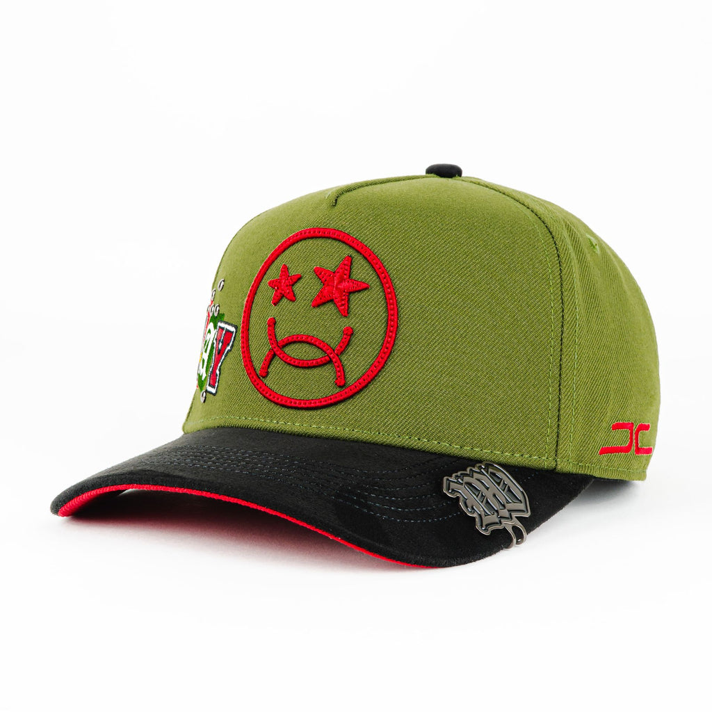 Gorra JC Hats NETON VEGA MELDAY GREEN | Snapback Visera Semicurva