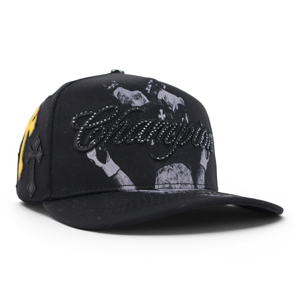 GERVONTA LEATHER CROME BLACK