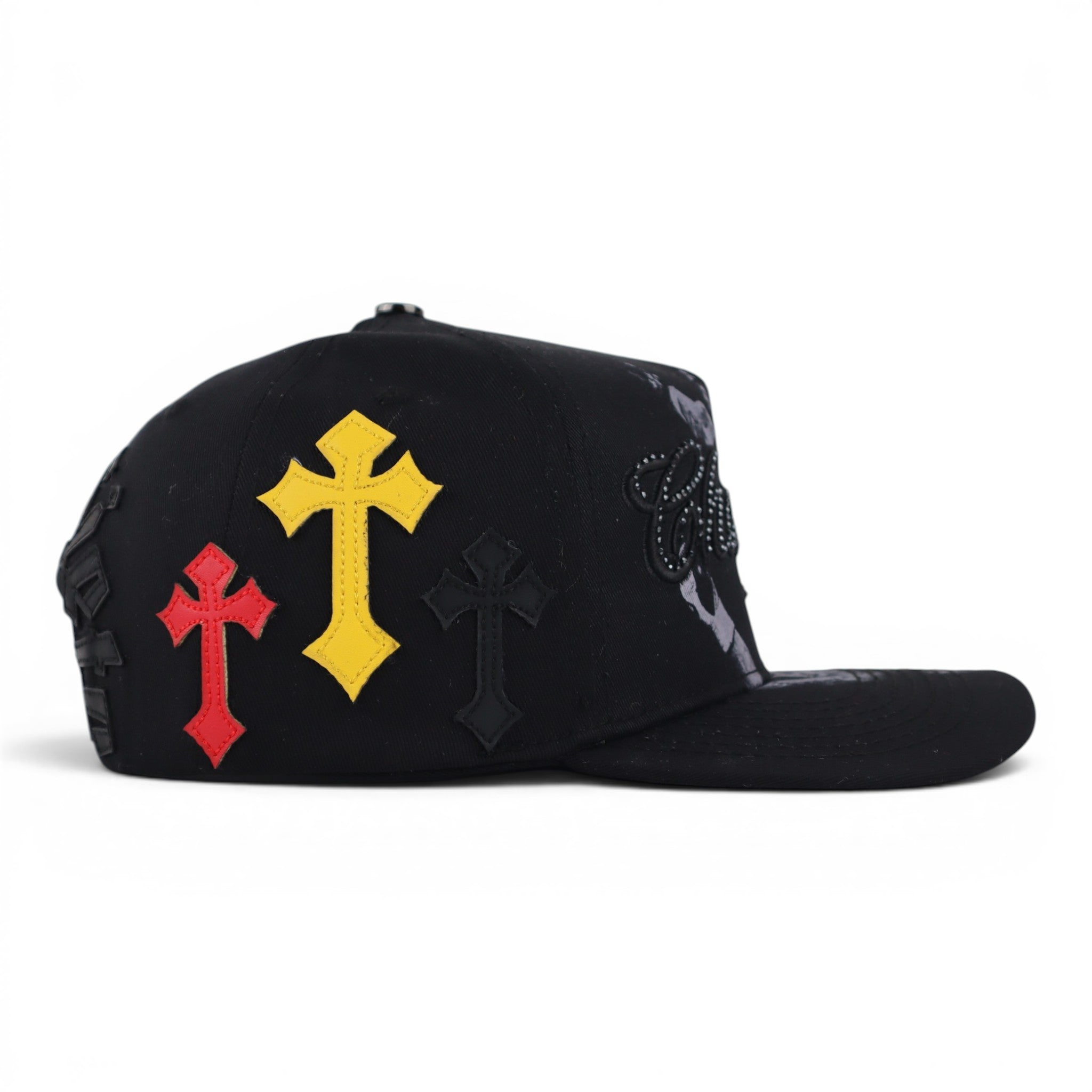 GERVONTA LEATHER CROME BLACK