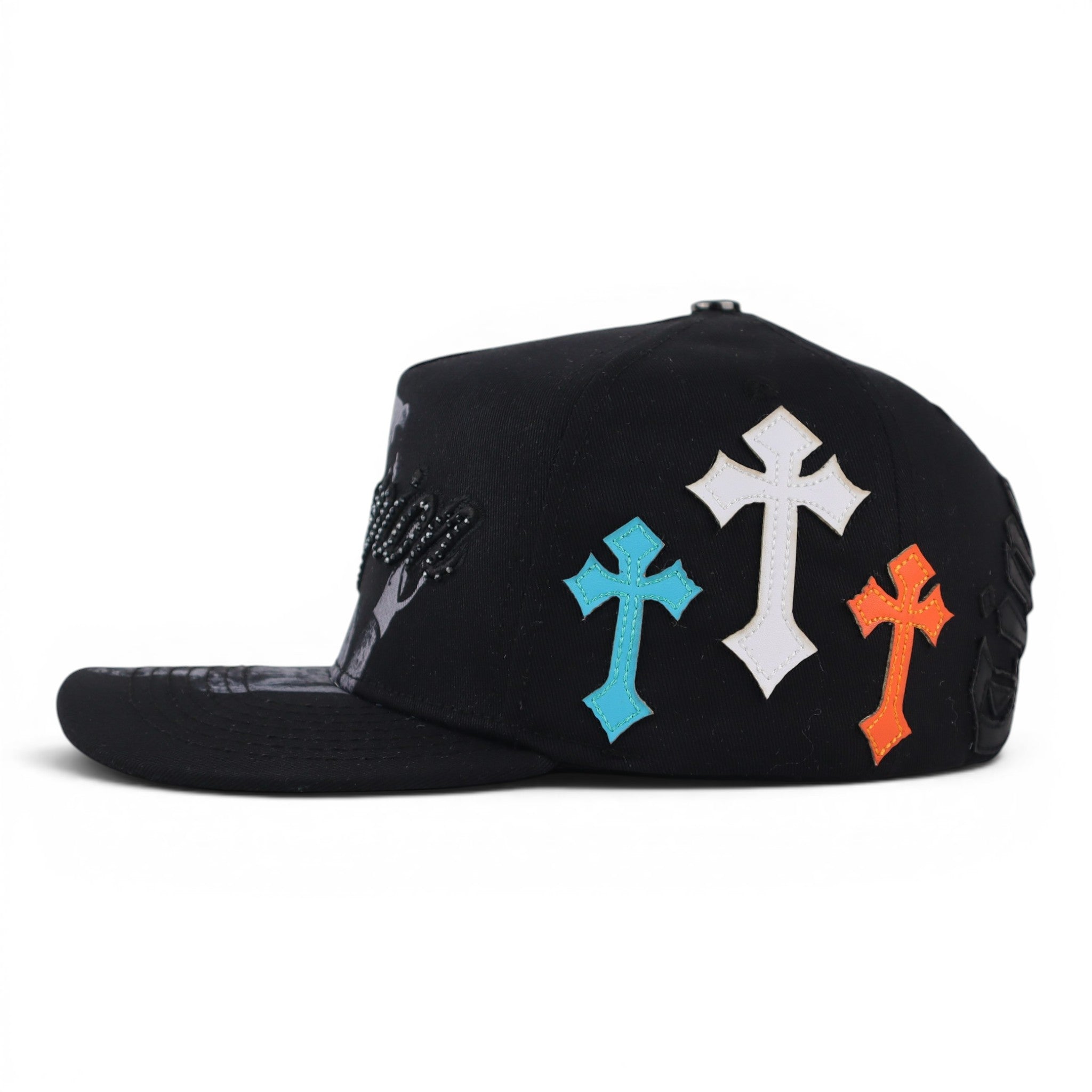 GERVONTA LEATHER CROME BLACK