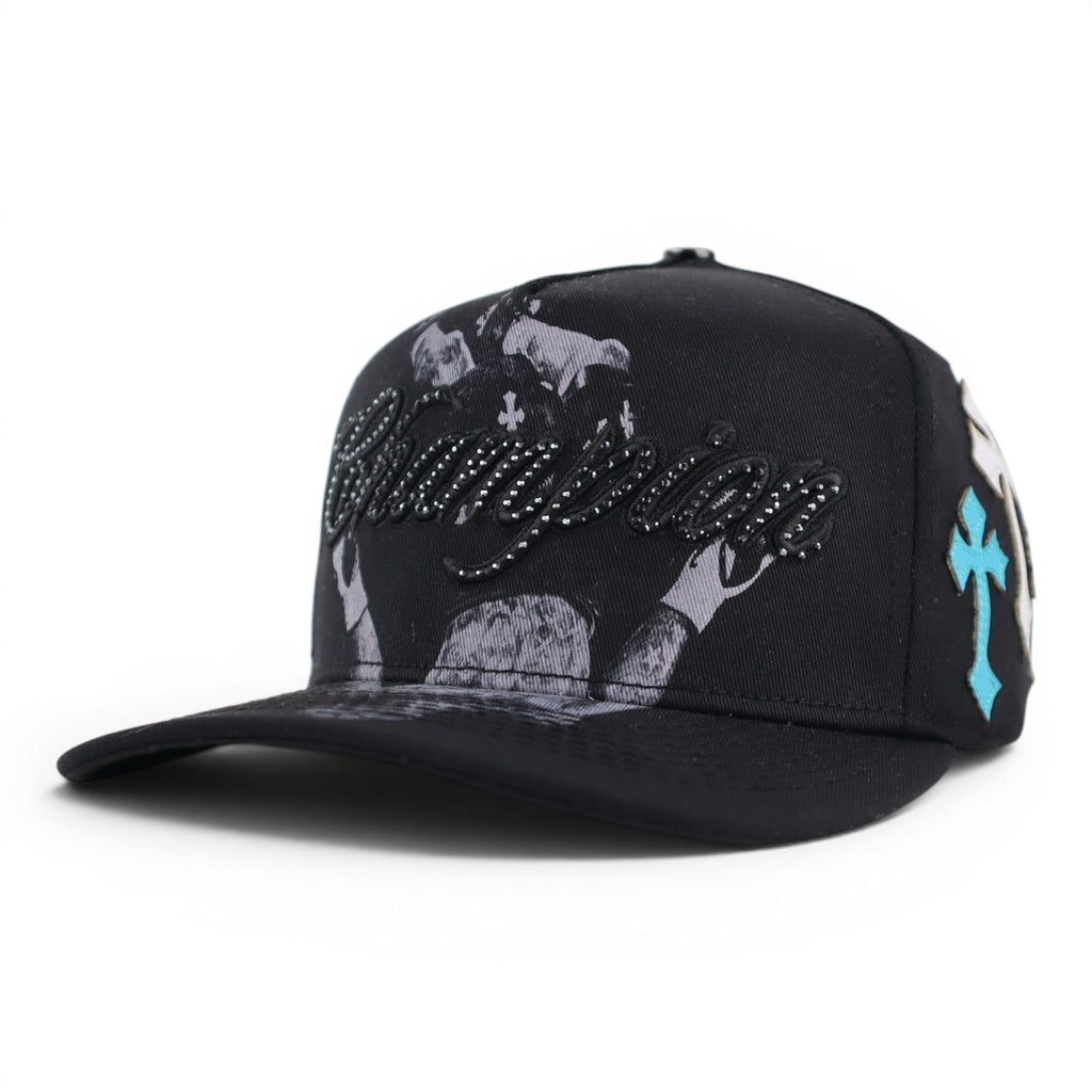 GERVONTA LEATHER CROME BLACK