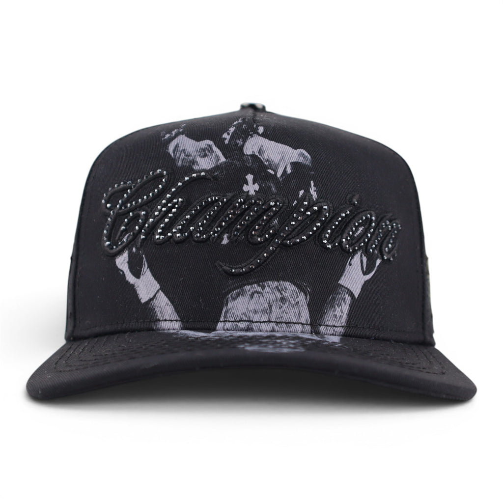 GERVONTA LEATHER CROME BLACK