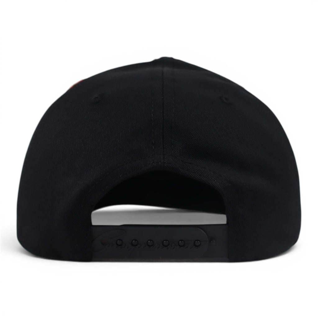 GORRA 5.7 SKULL STRAUWBERRY BLACK