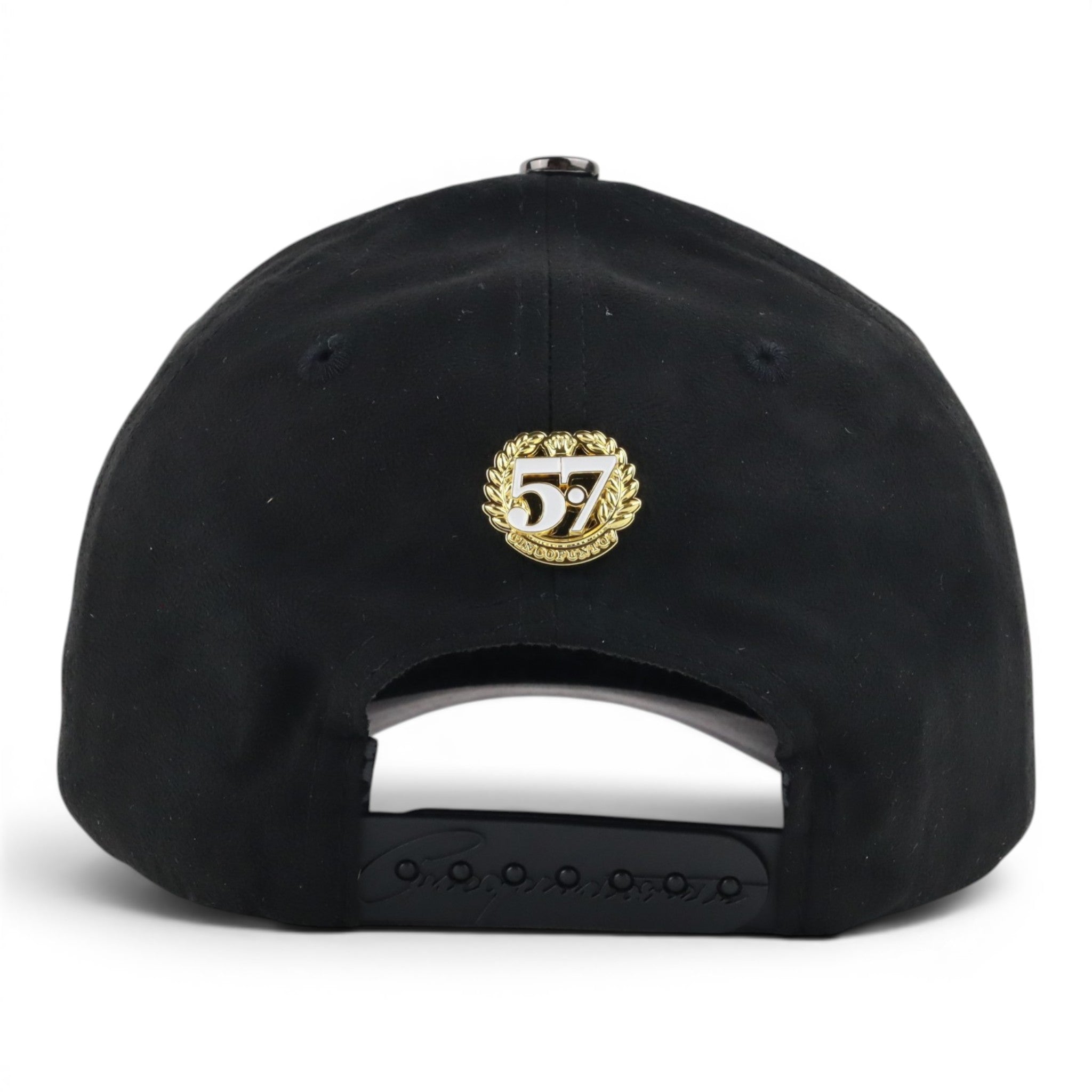 SPIDER GOLD BLK SUEDE
