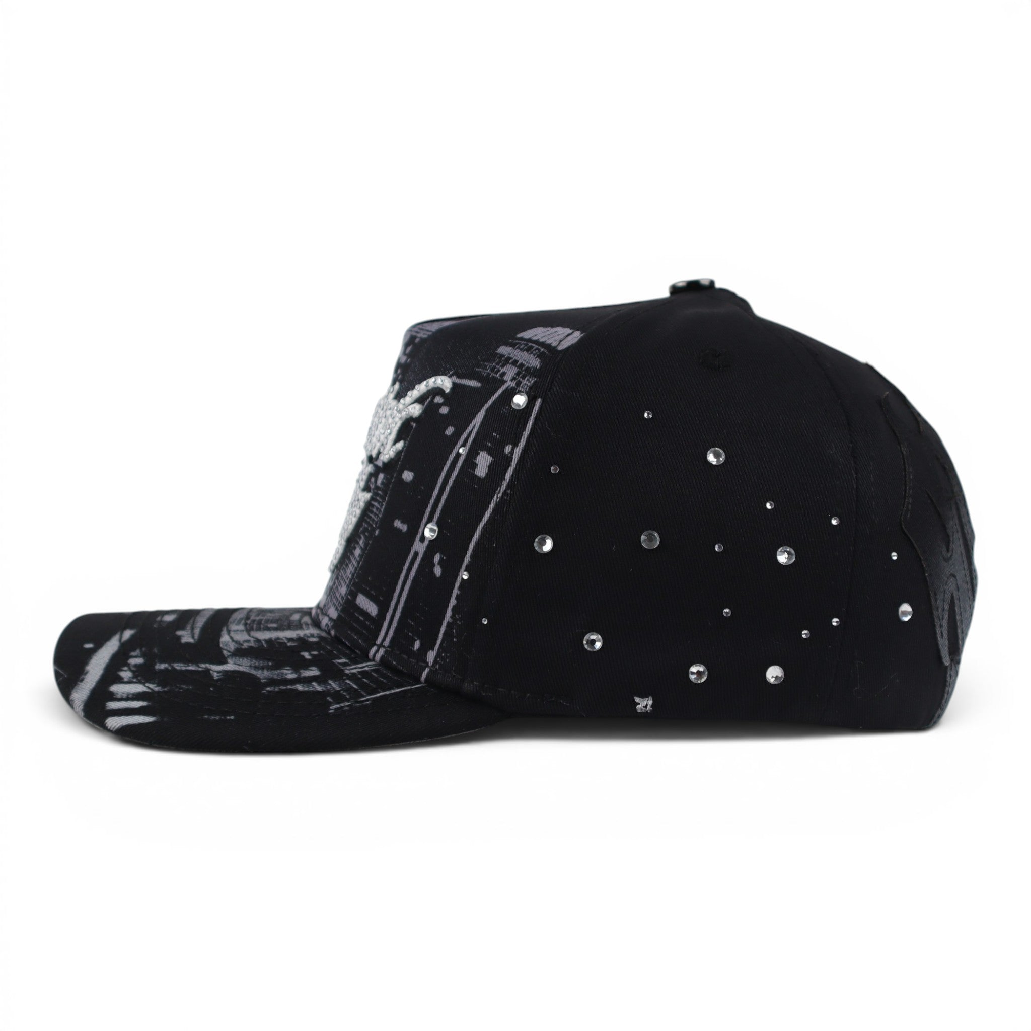 GORRA 5.7 DARK CITY CRISTALS BLACK